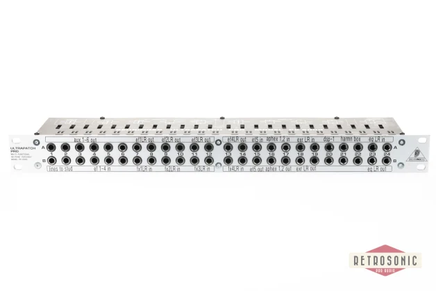美品 / BEHRINGER ULTRAPATCH PRO PX2000 Behringer Ultrapatch Pro PX 2000 Pro 48 point patchbay | eBay UK