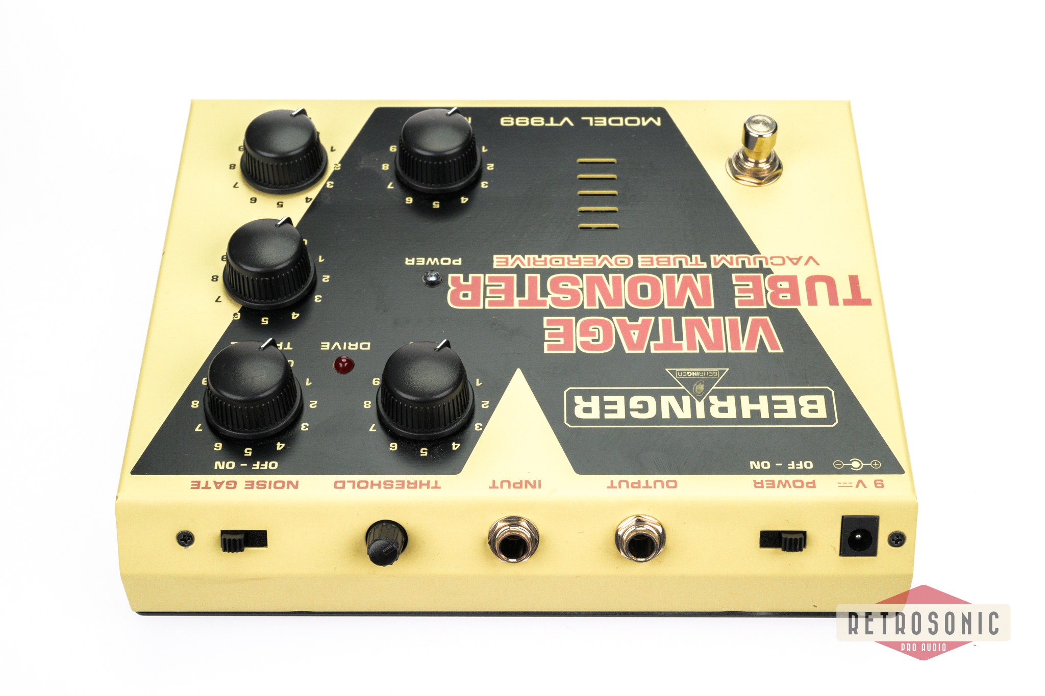 Behringer VT999 Vintage Tube Monster Vacuum Tube Overdrive 2010s - White/Black