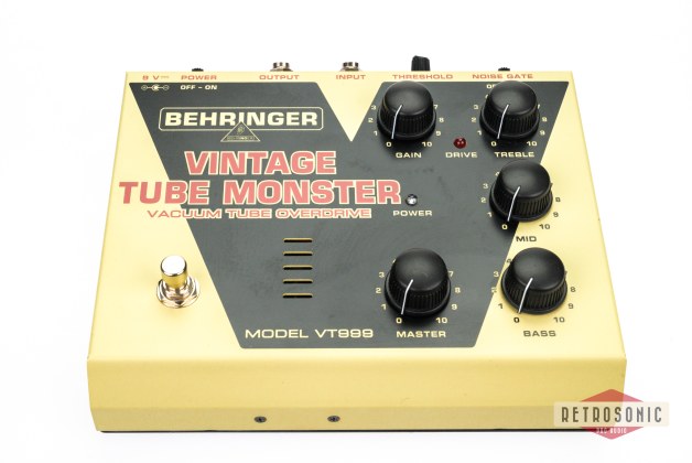 Behringer VT999 Vintage Tube Monster Vacuum Tube Overdrive 2010s - White/Black