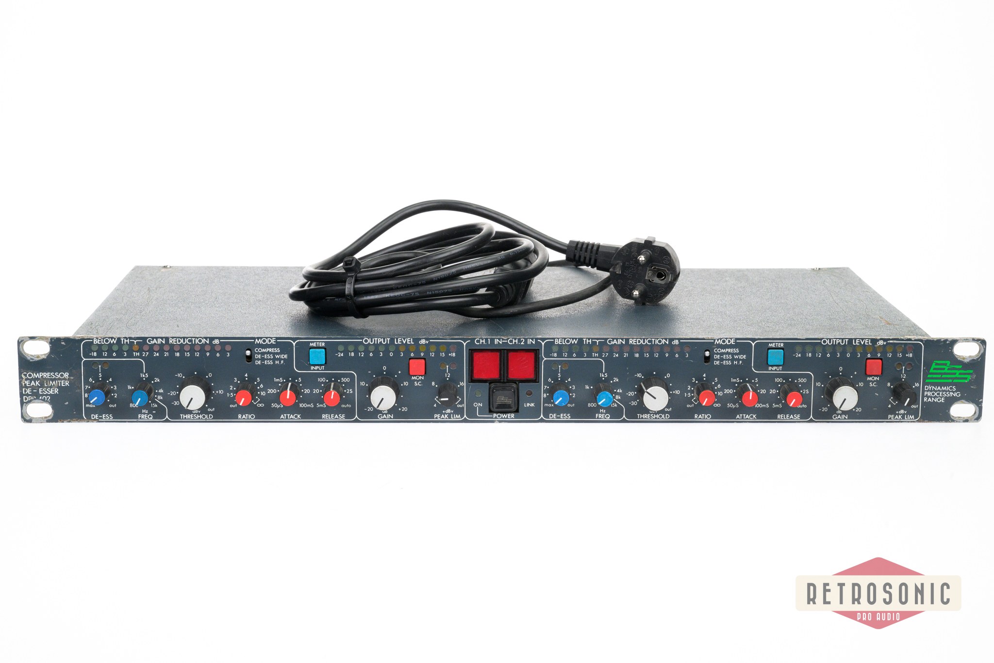 BSS DPR-402 Stereo Compressor