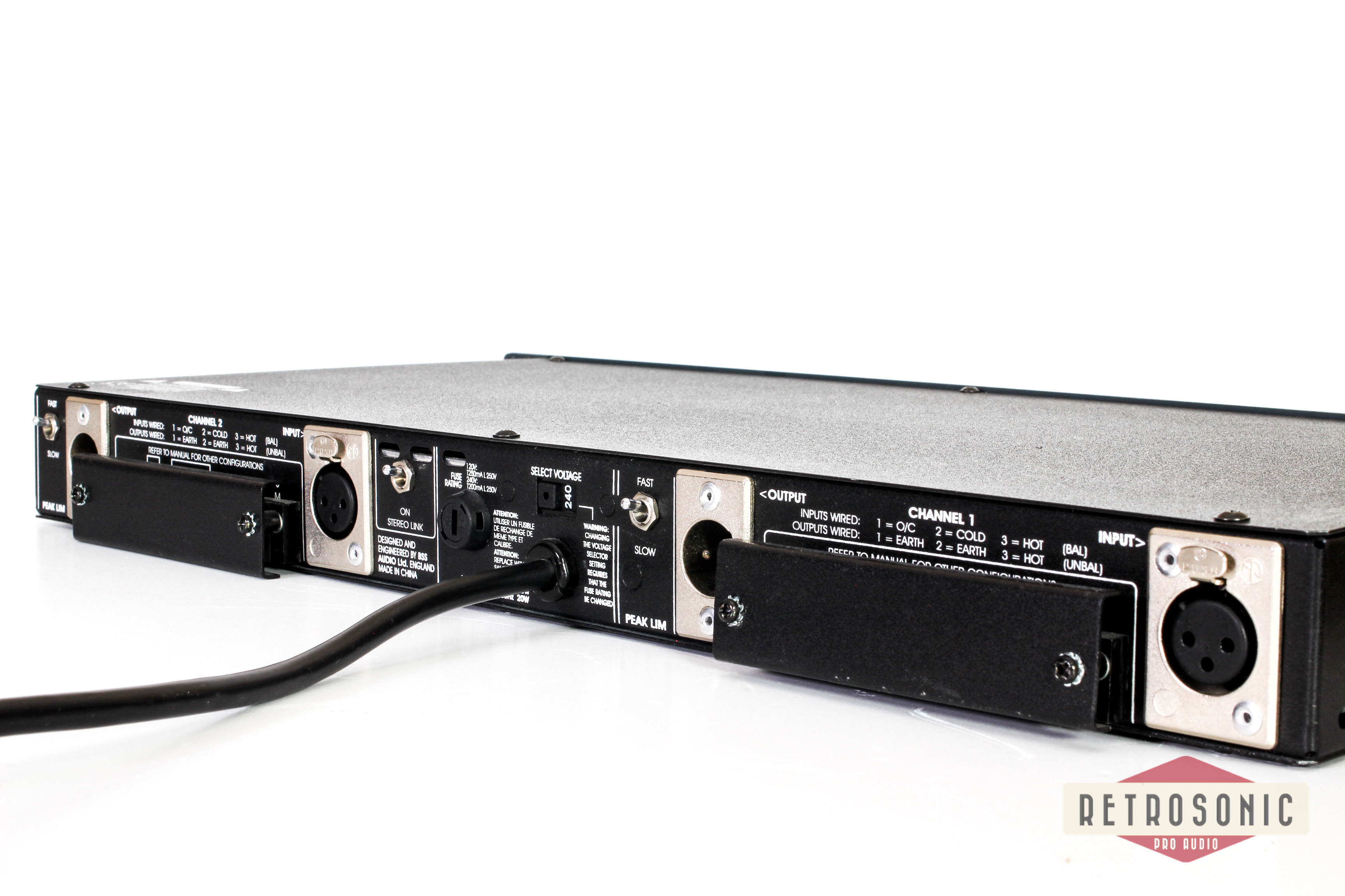 BSS DPR402 Stereo Compressor
