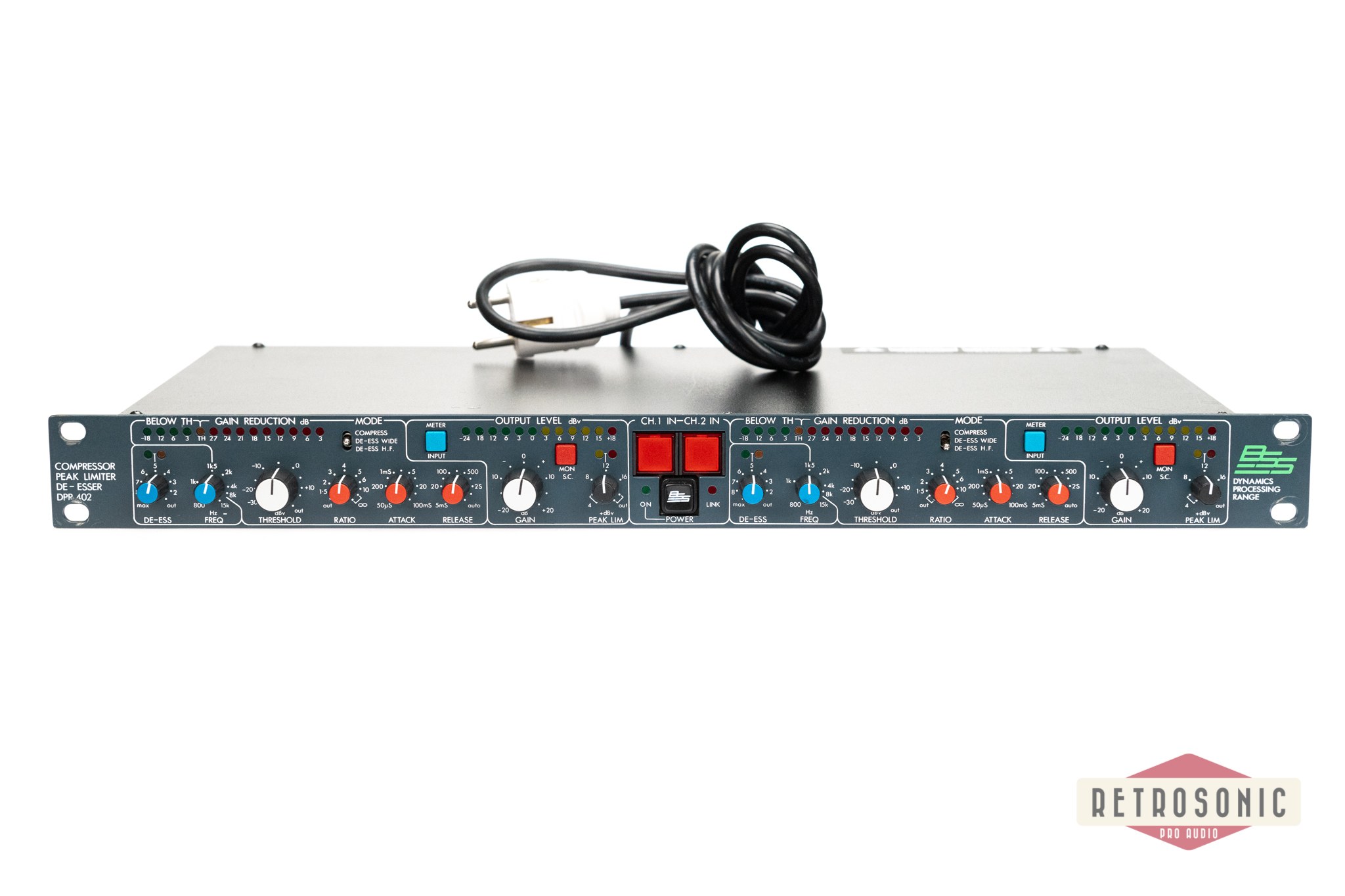 BSS DPR-402 Stereo Compressor