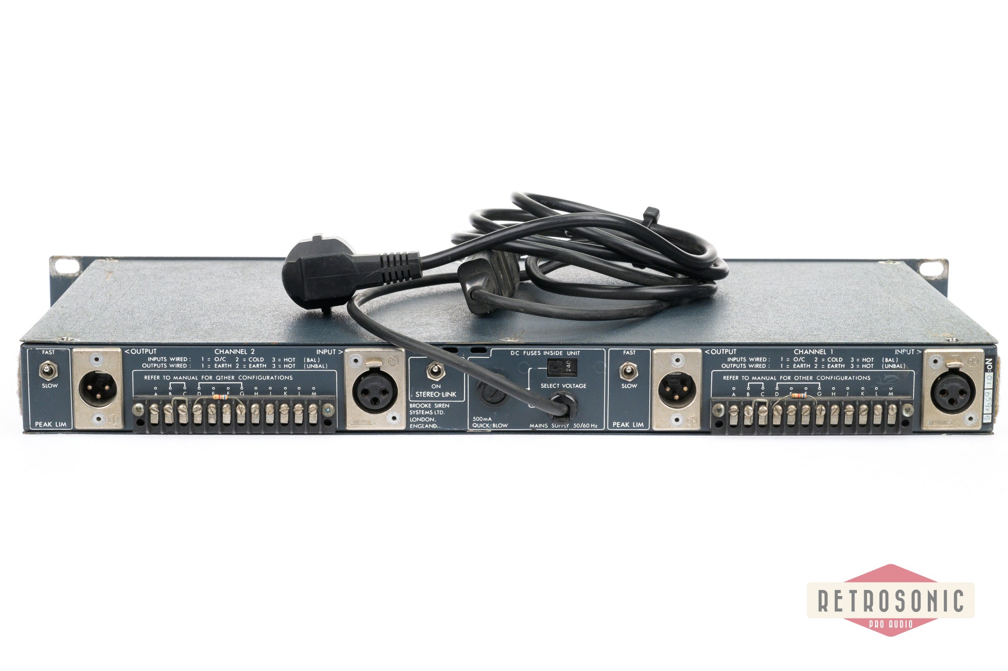 BSS DPR-402 Stereo Compressor