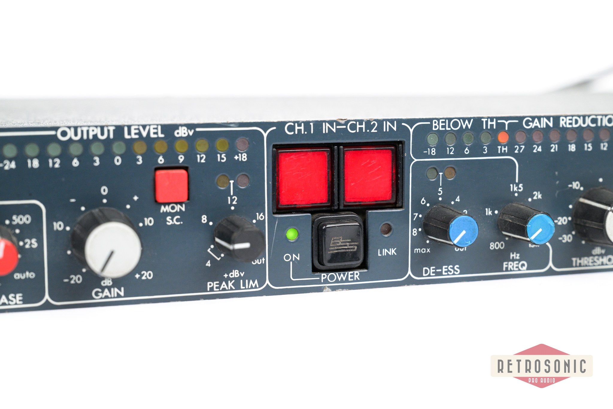 BSS DPR-402 Stereo Compressor