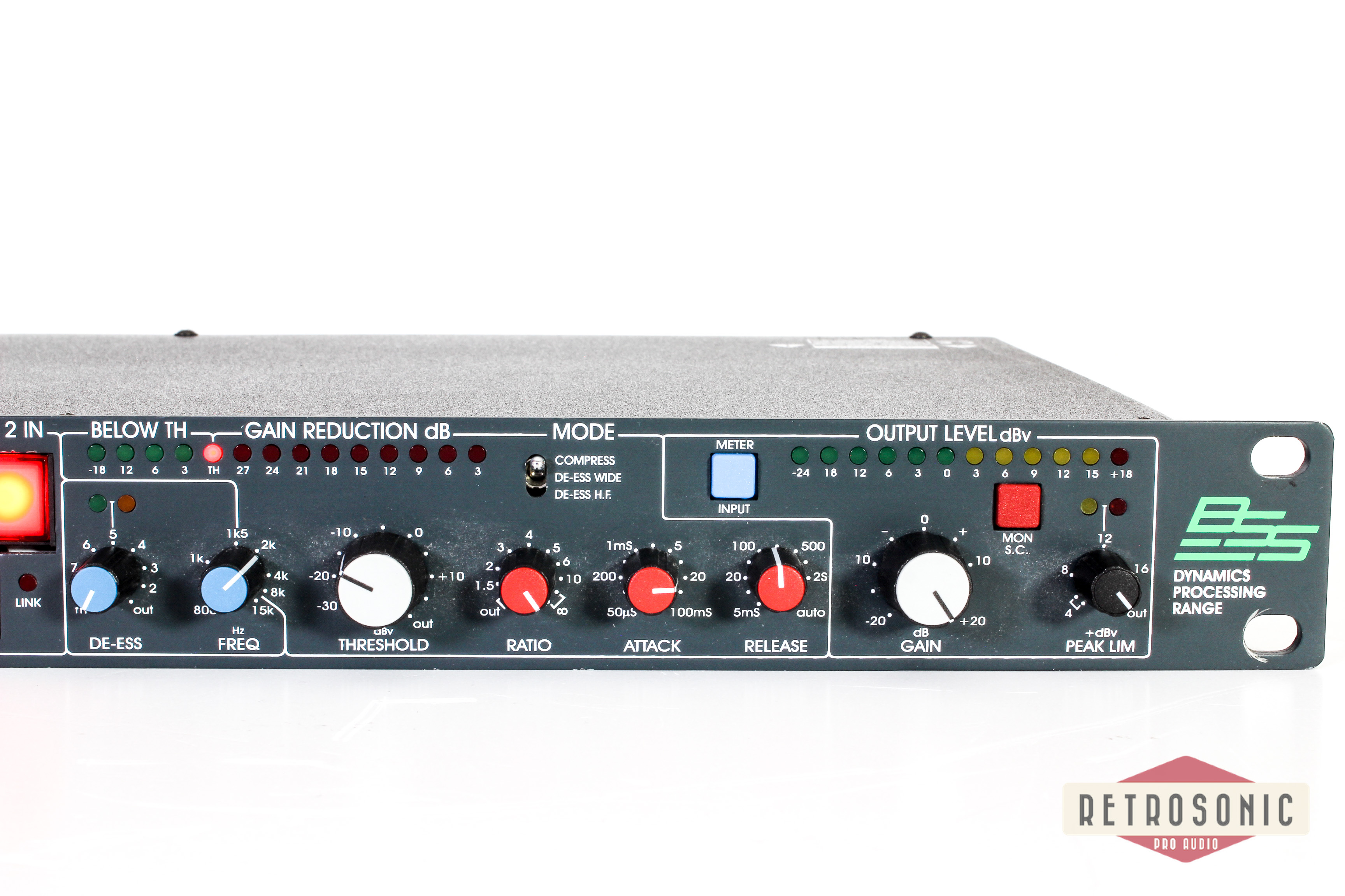 BSS DPR-402 Stereo Compressor