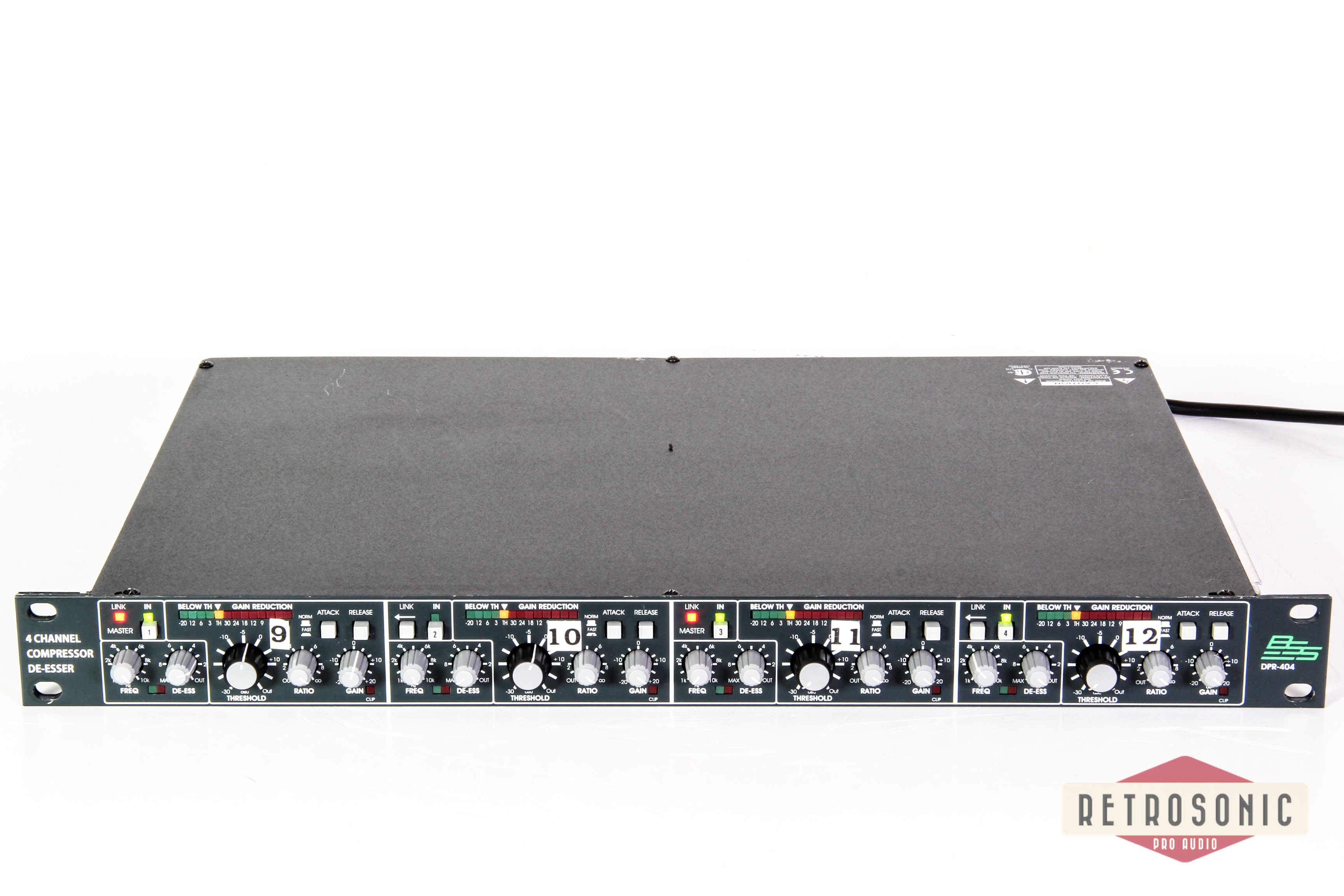 BSS DPR 404 Quad, 4-ch Compressor/Limiter, De--Esser #2