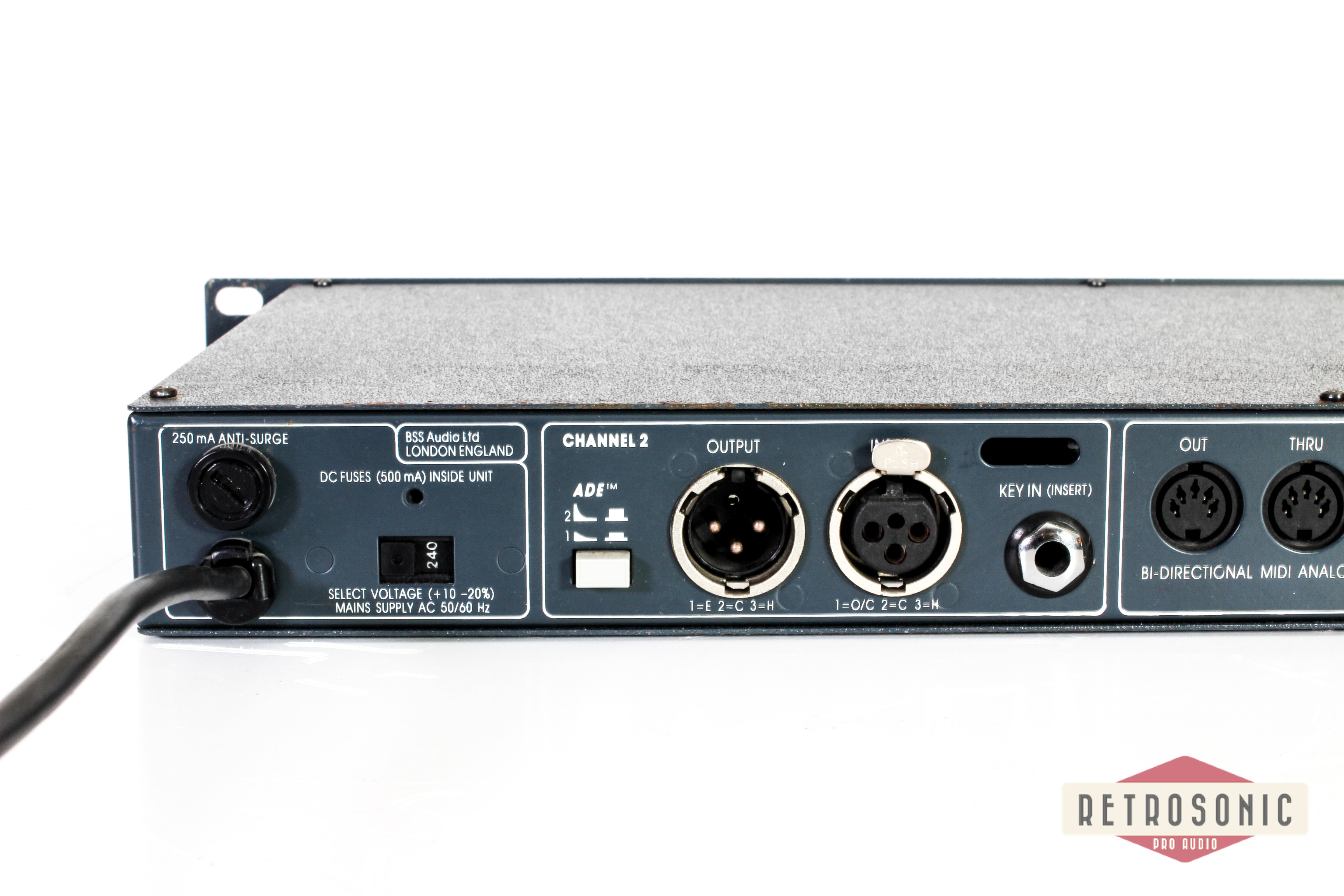 BSS DPR-502 Dual Midi Noise Gate