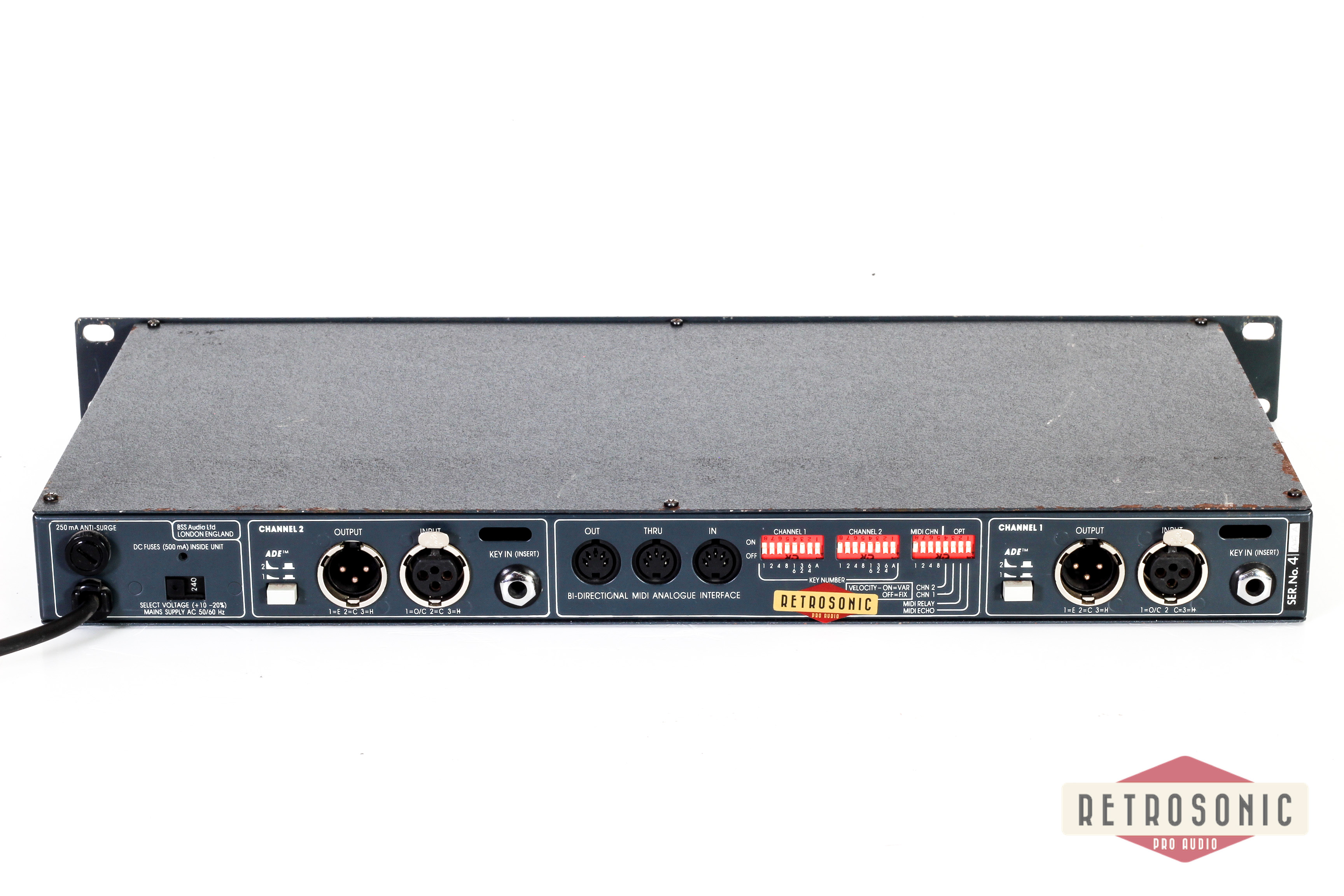 BSS DPR-502 Dual Midi Noise Gate