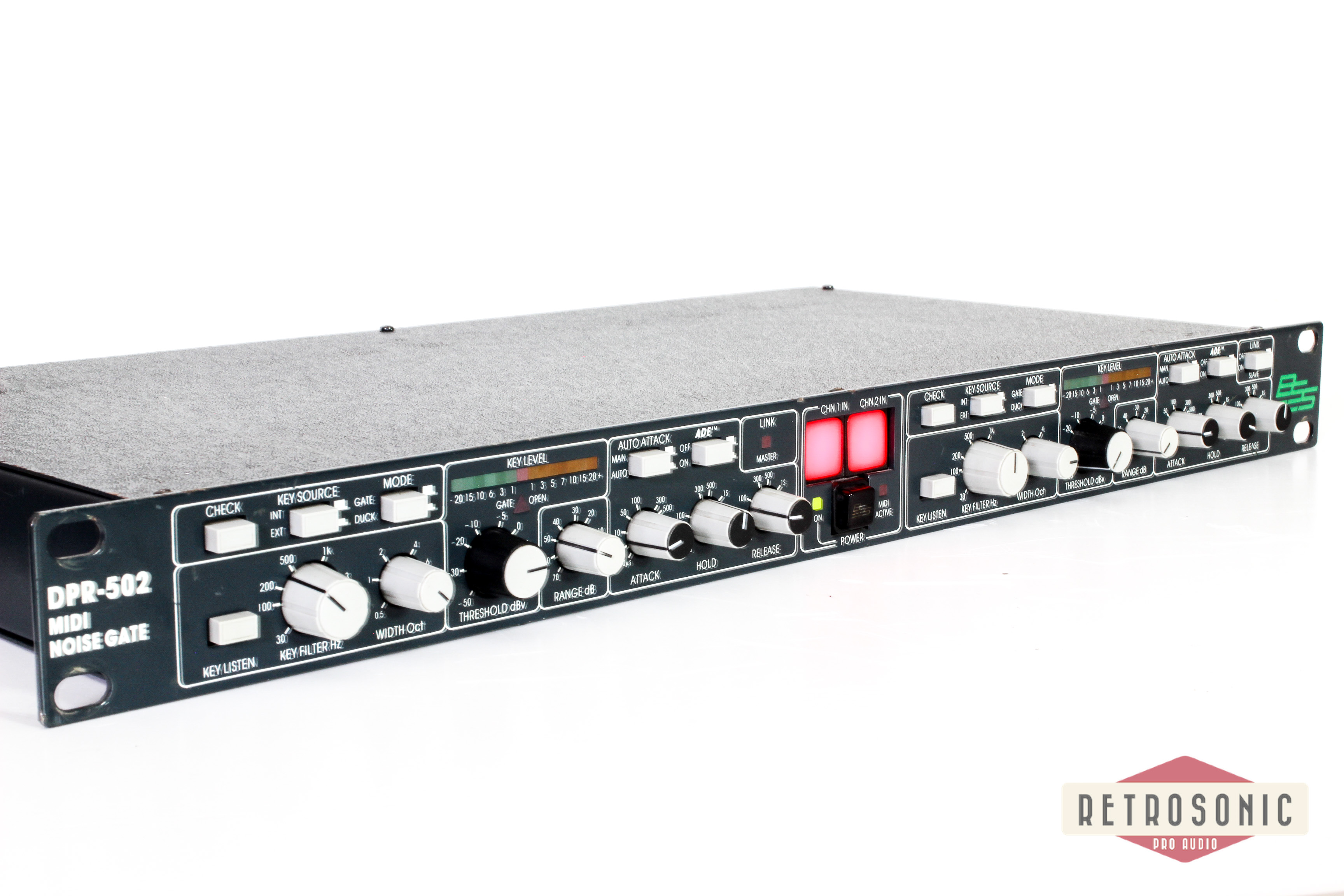 BSS DPR-502 Dual Midi Noise Gate