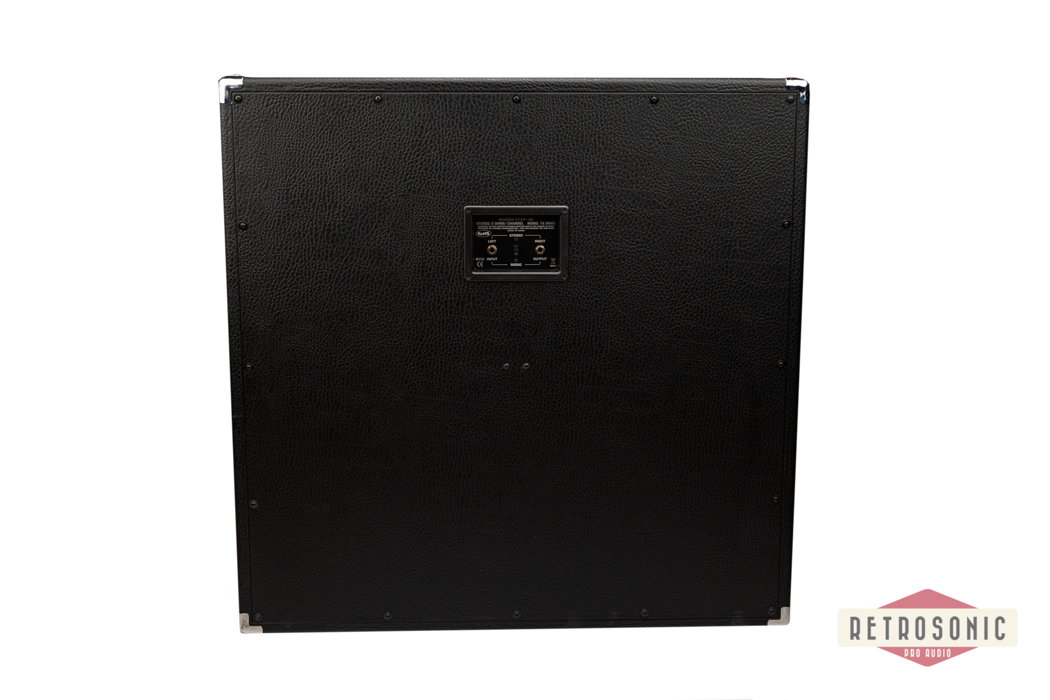 Bugera 4112-BK 4×12 Guitar Cab Stereo/Mono