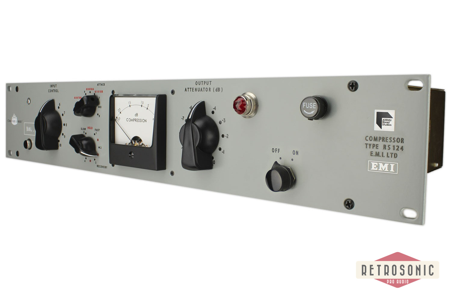 Chandler RS-124 EMI Compressor Stepped I/O