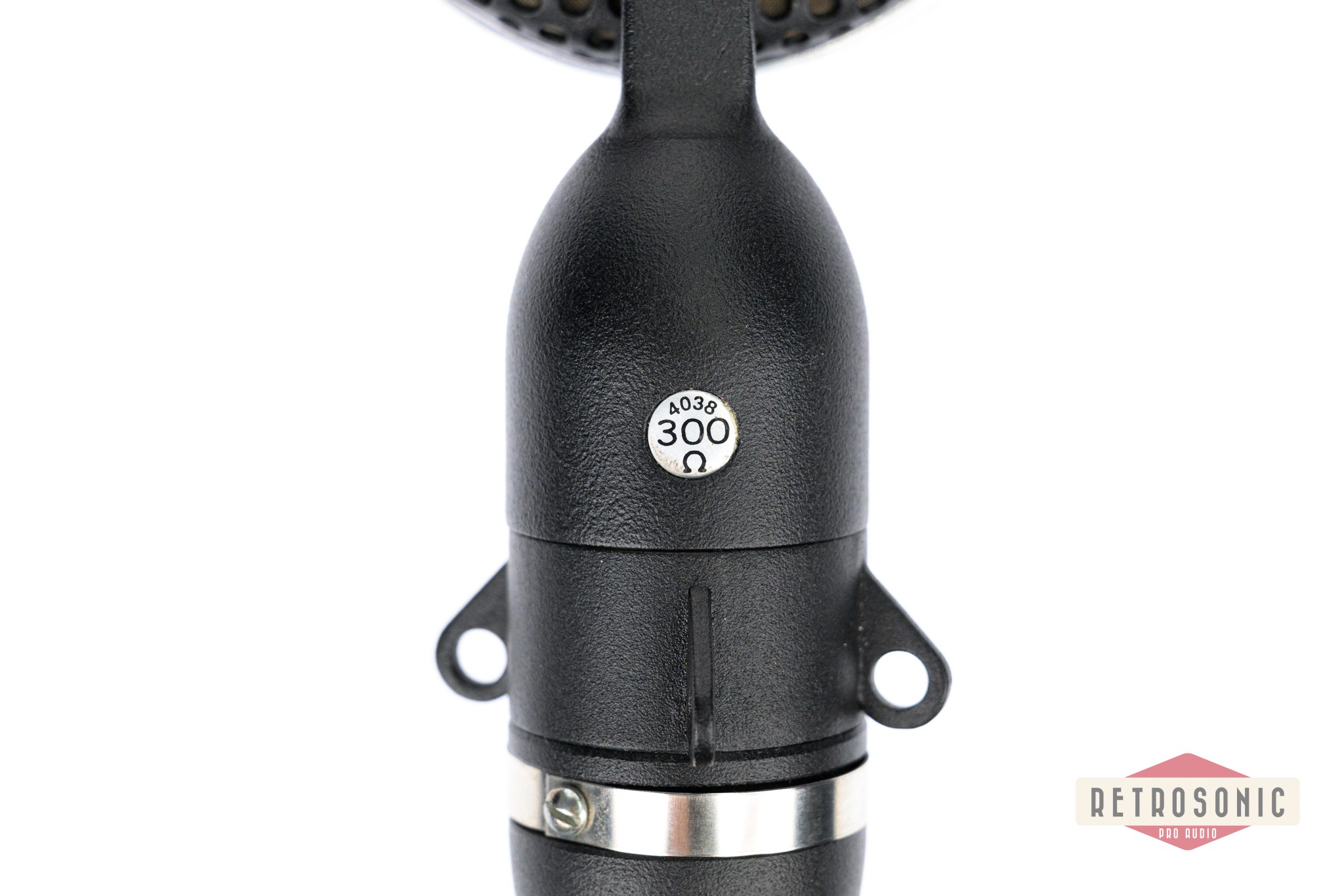 Coles 4038 Studio Ribbon Mic + Coles 4072 Schock-Mount Mic To Stand Adaptor with XLR for 4038