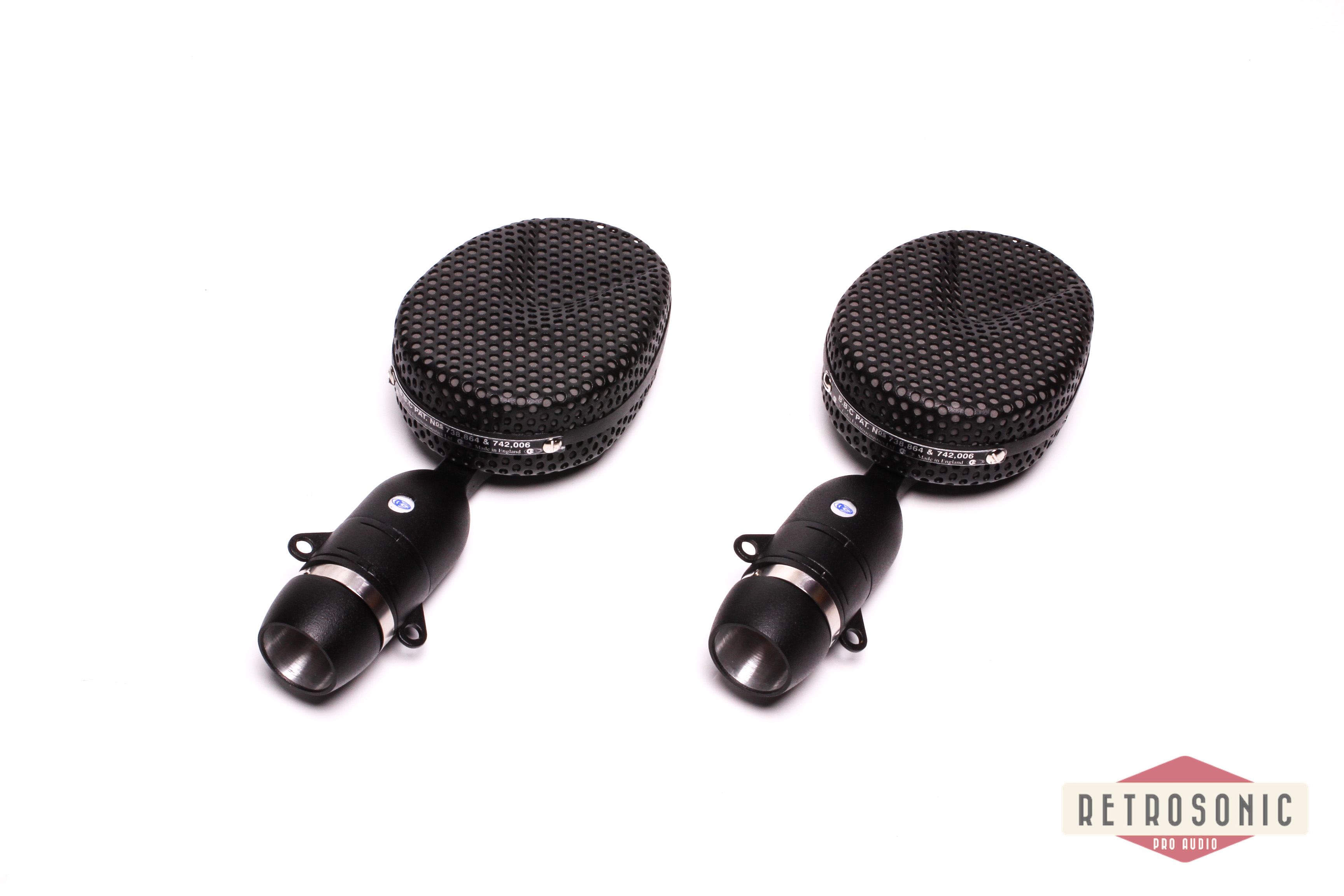 Coles 4038 Studio Ribbon Mic Stereo Pair