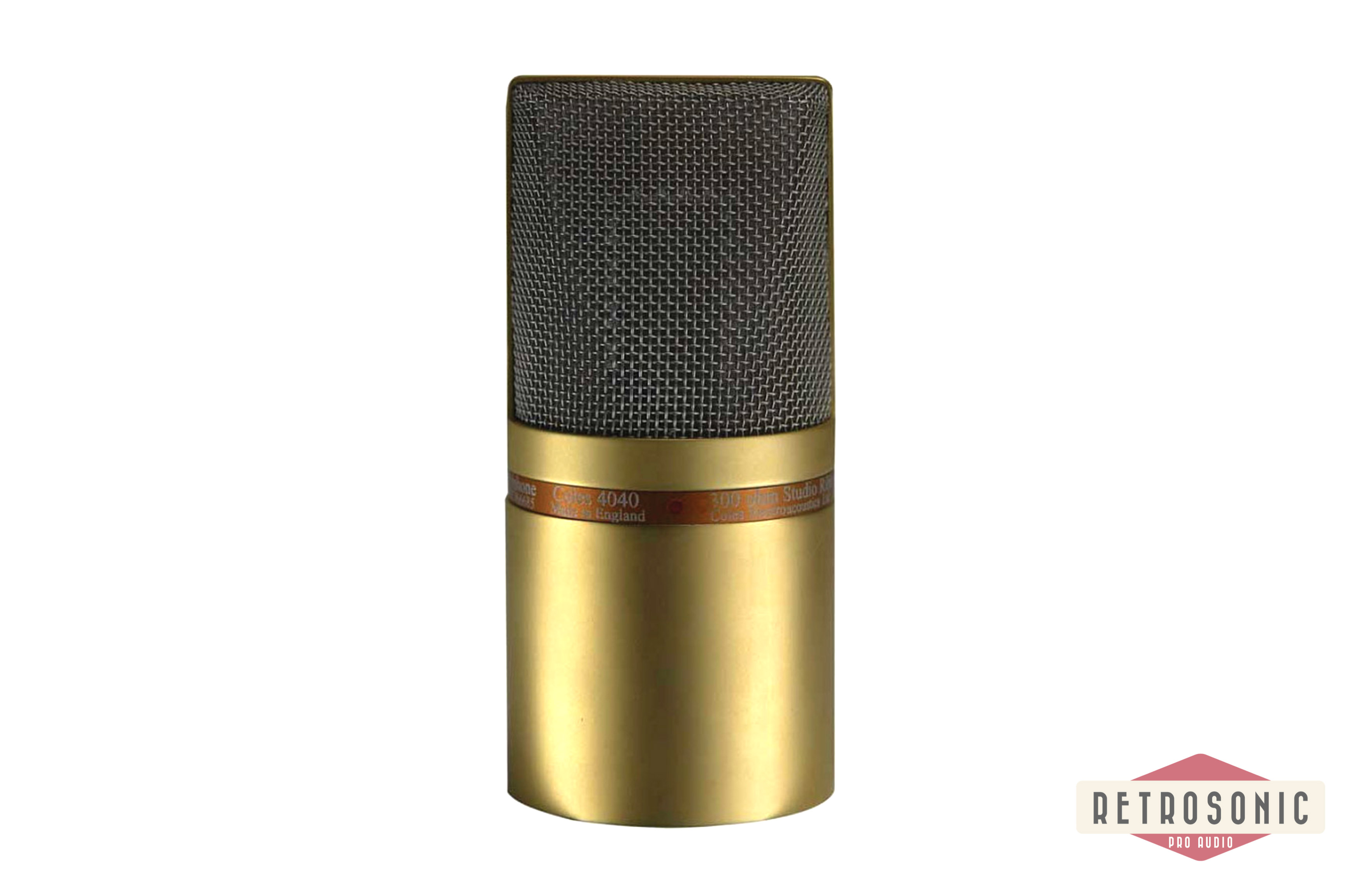 Coles 4040 Studio Ribbon Microphone