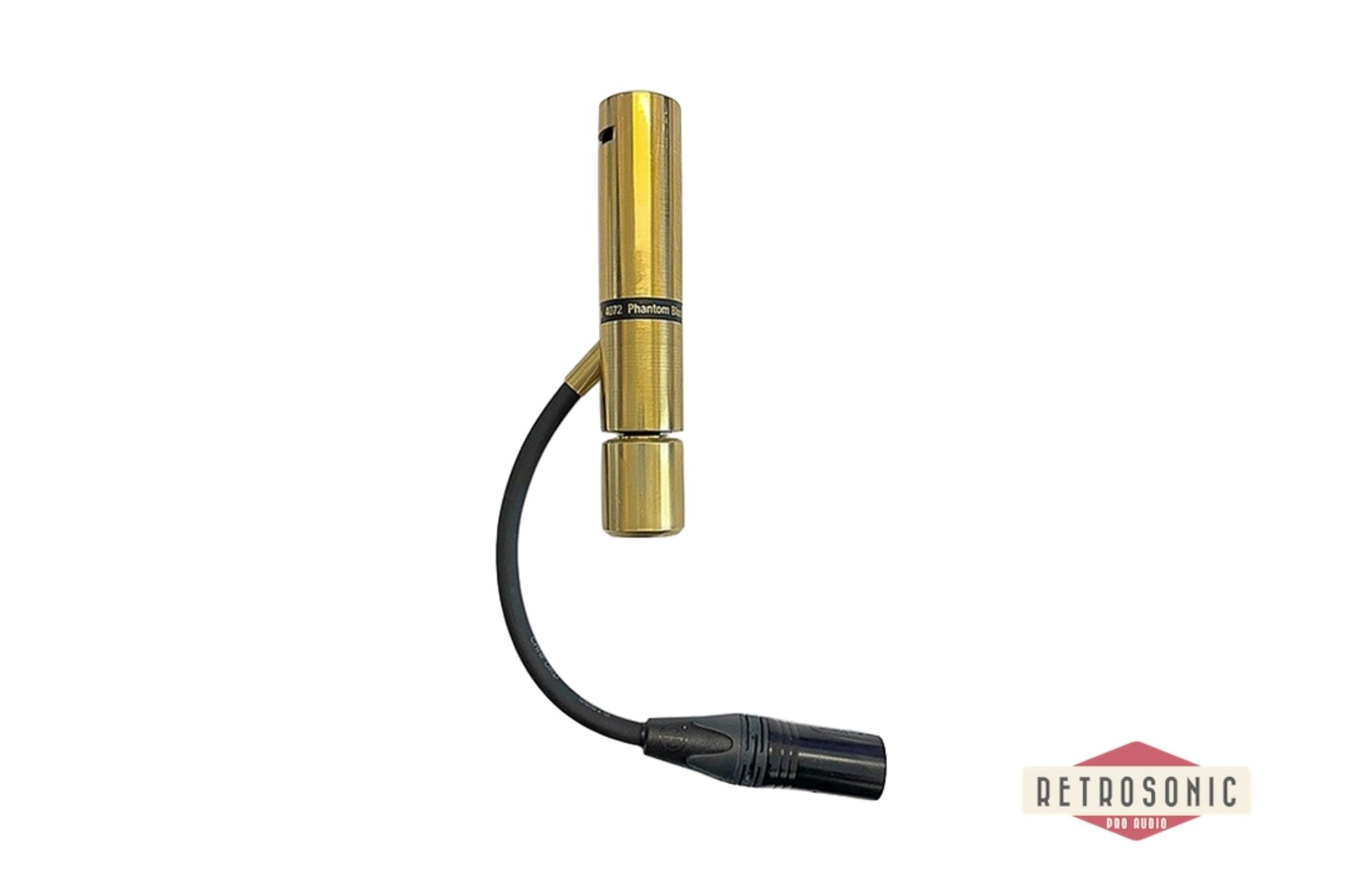 Coles 4072 Phantom Power Blocker Anti-Vibration Mic Stand Adaptor with XLR for 4038