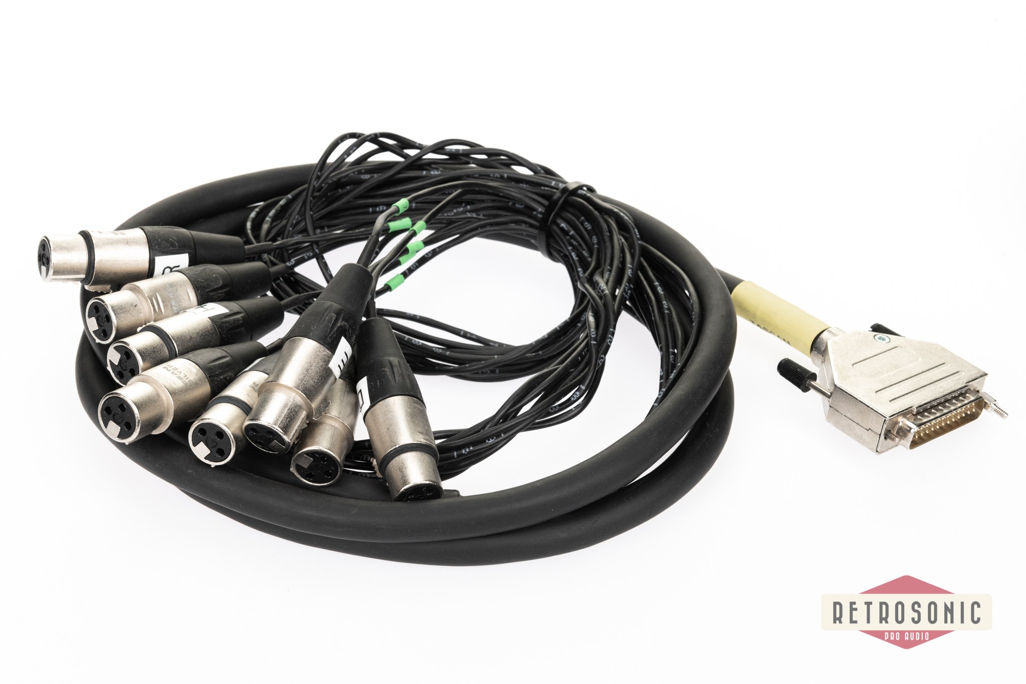 Cordial Analog 2.90m 8-pair cable DB25-XLR-F