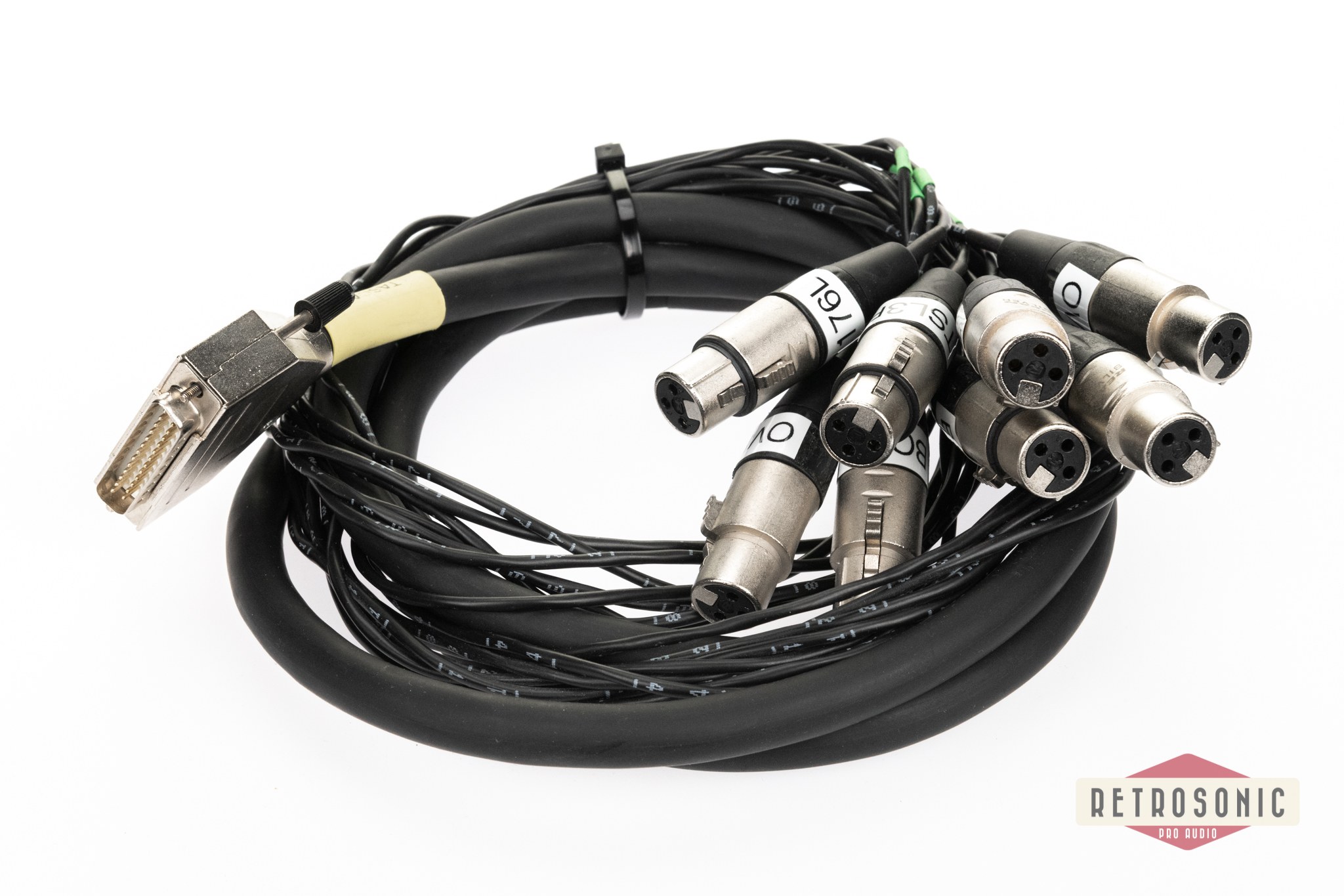 Cordial Analog 2.90m 8-pair cable DB25-XLR-F