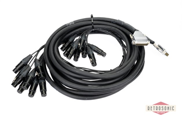 Cordial CMS 8 multipair DB25-8 x Neutrik NC-FXX XLR Female. 4m