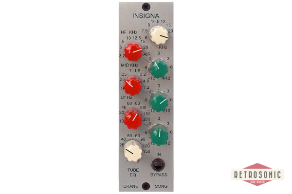 Crane Song INSIGNA 500 Series Tube 3-band EQ