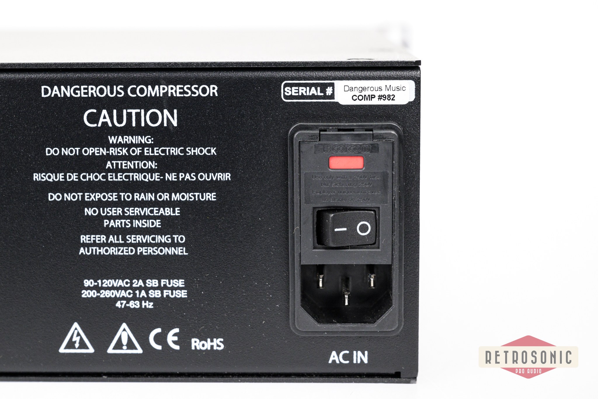Dangerous Music Compressor #982
