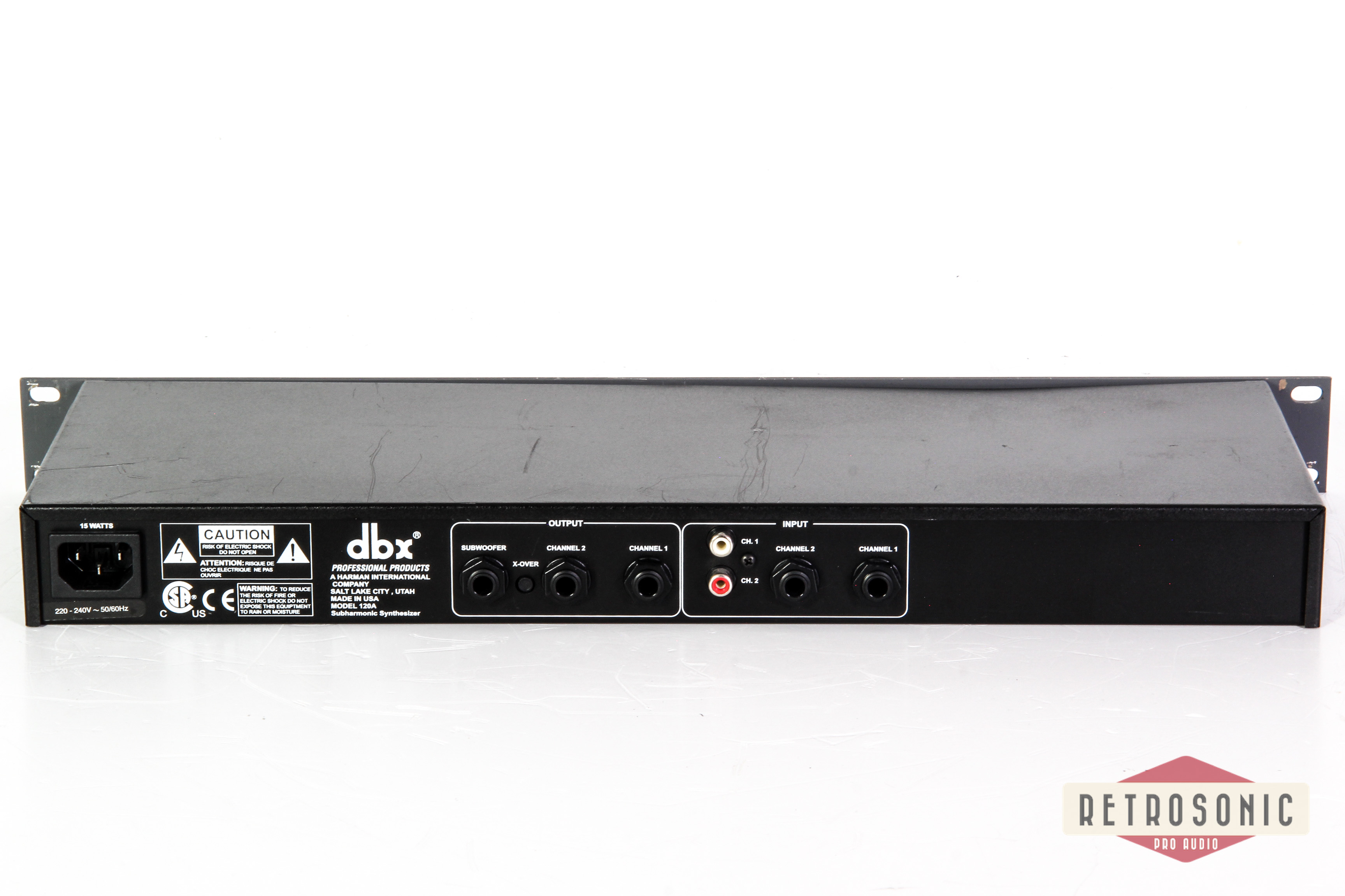 DBX 120A Subharmonic Synthetiser 19 inch rack