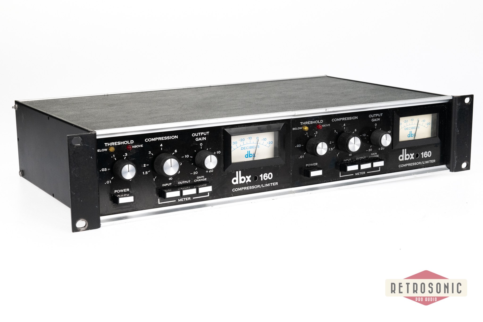 DBX 160 VU Compressor/Limiter pair