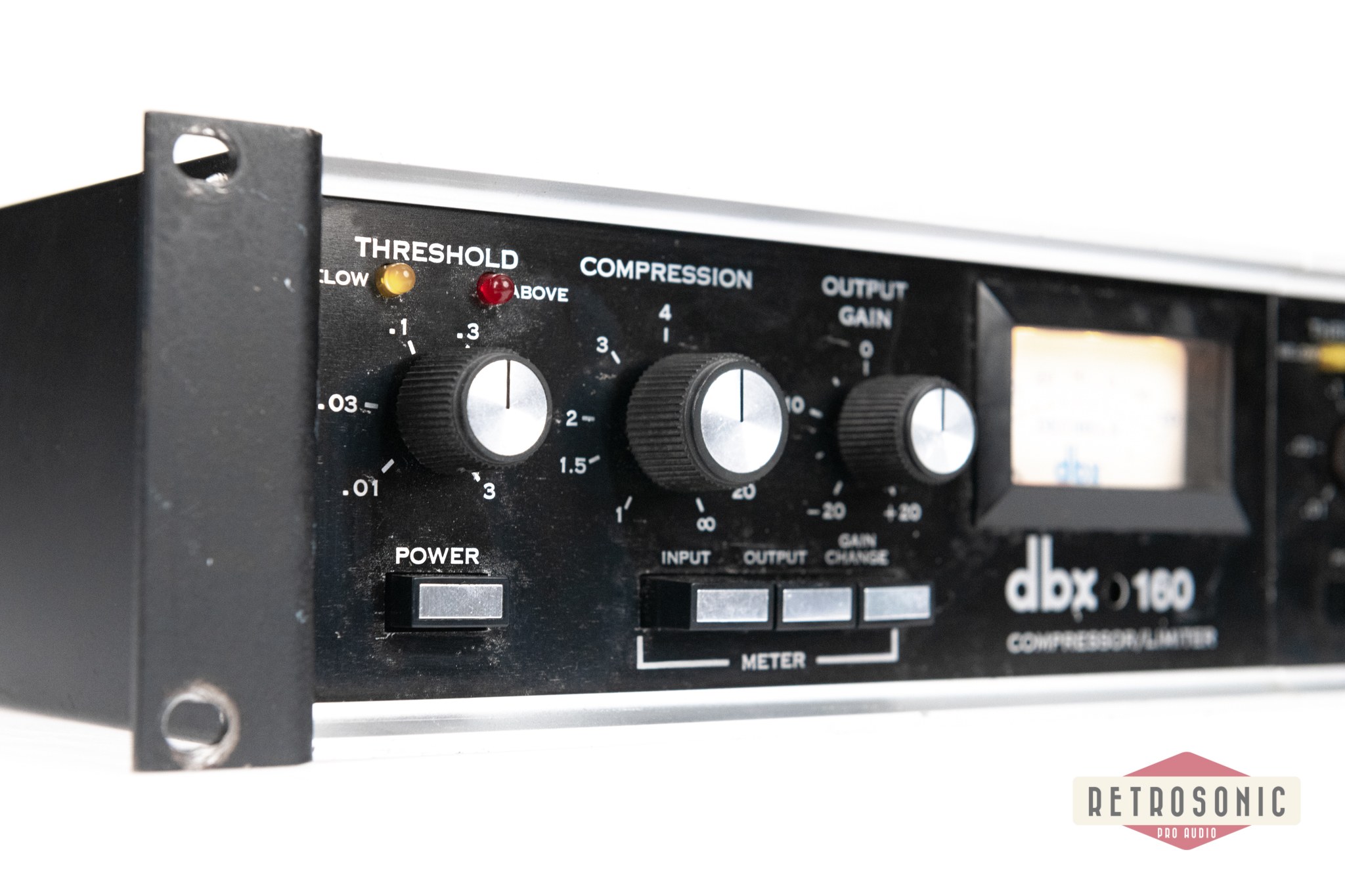 DBX 160 VU Compressor/Limiter pair