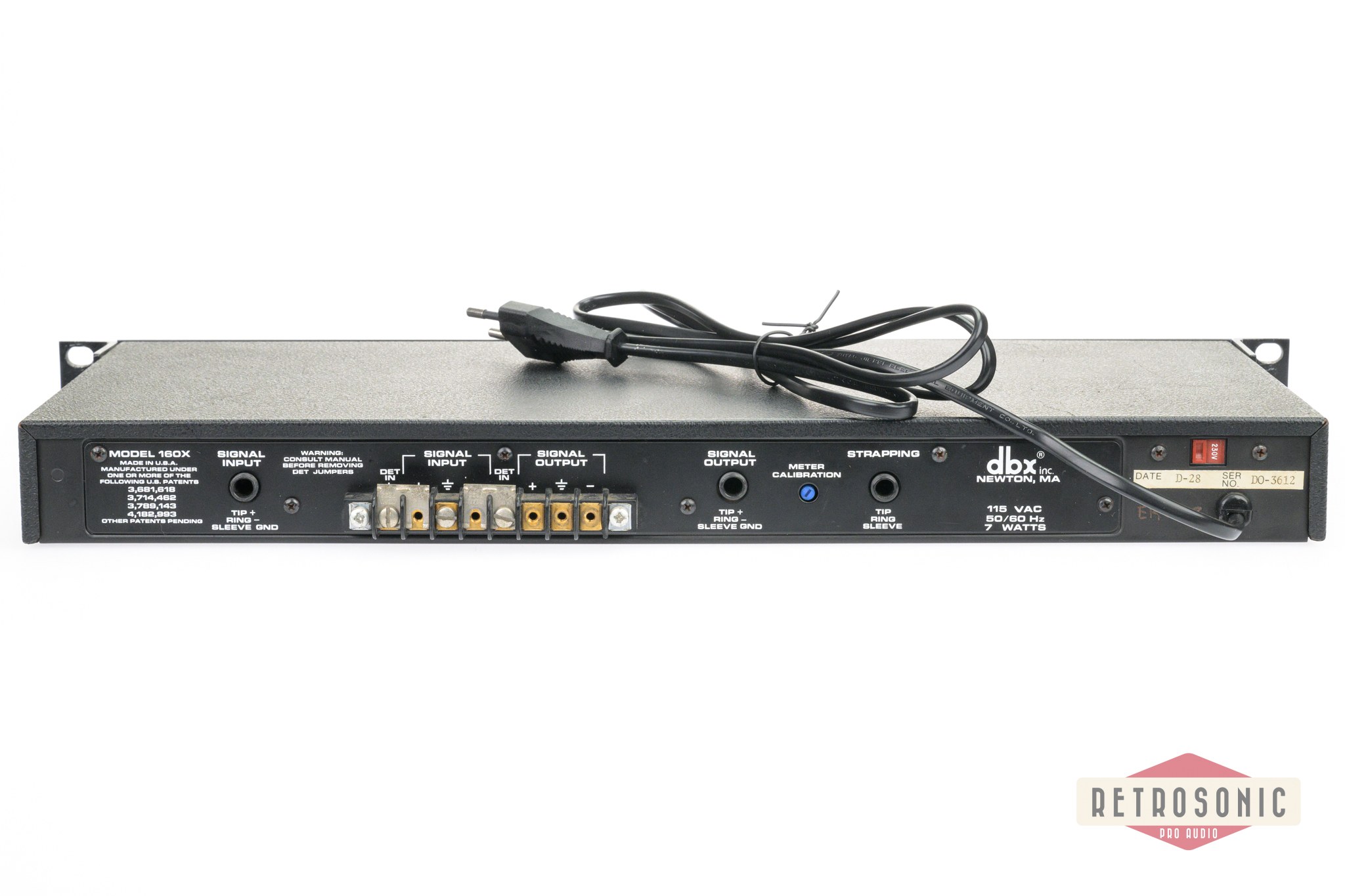 DBX 160 X Compressor Limiter #2