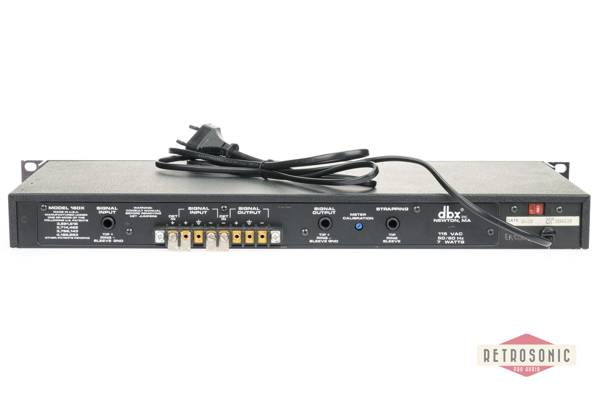 DBX 160 X Compressor Limiter #3