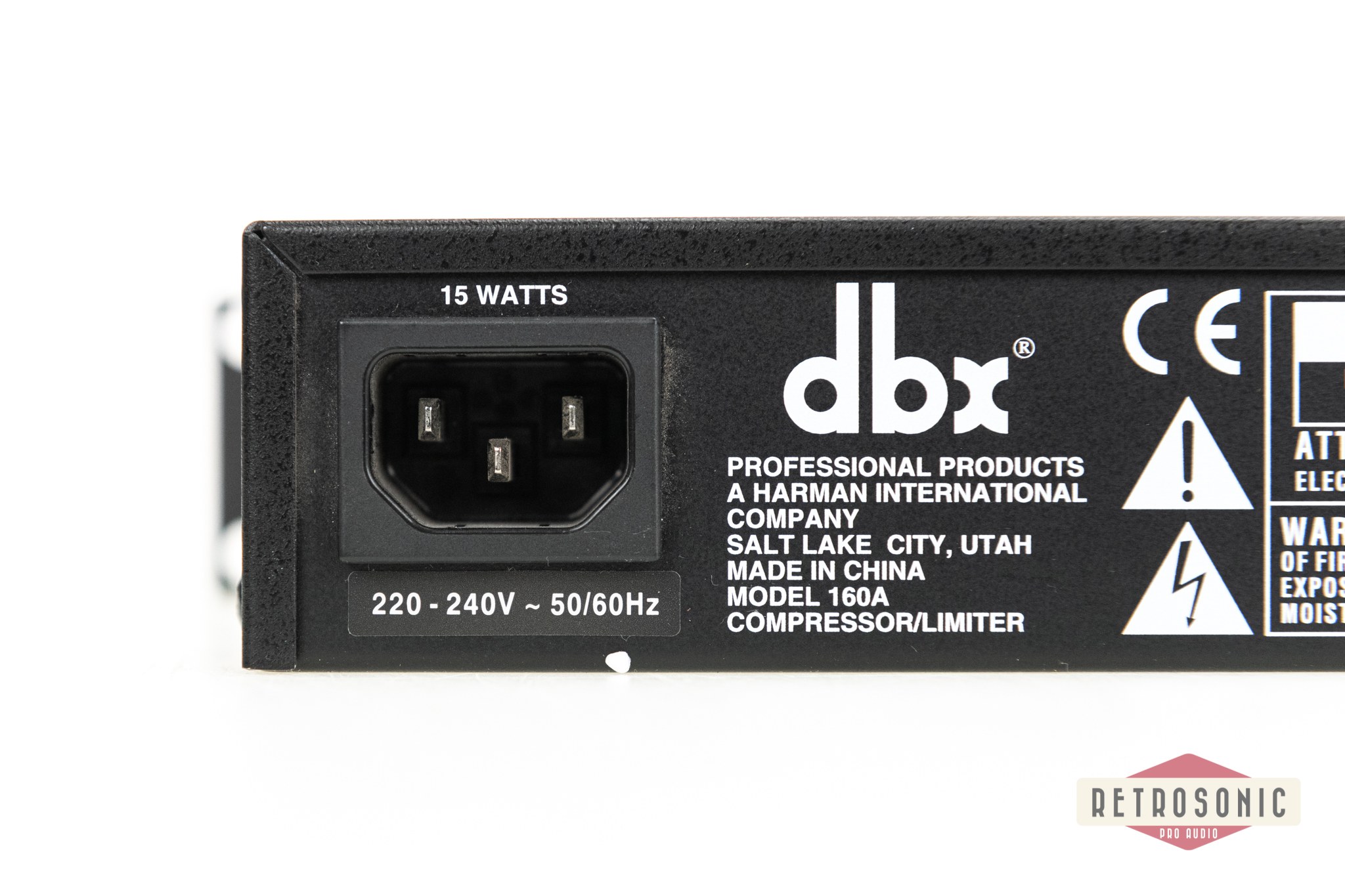 dbx 160A Compressor Limiter #01012403