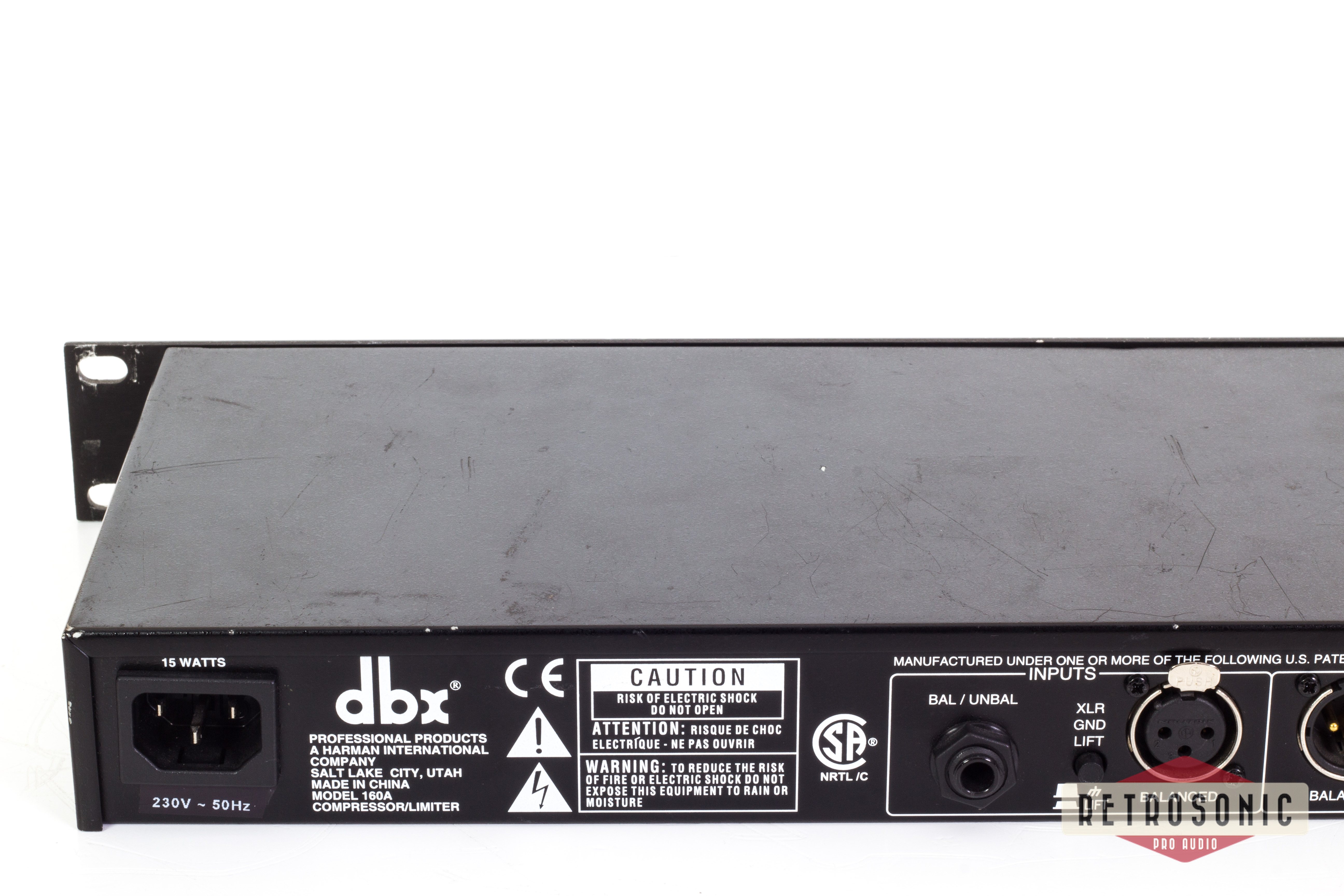 DBX 160A Over Easy Compressor/limiter #3