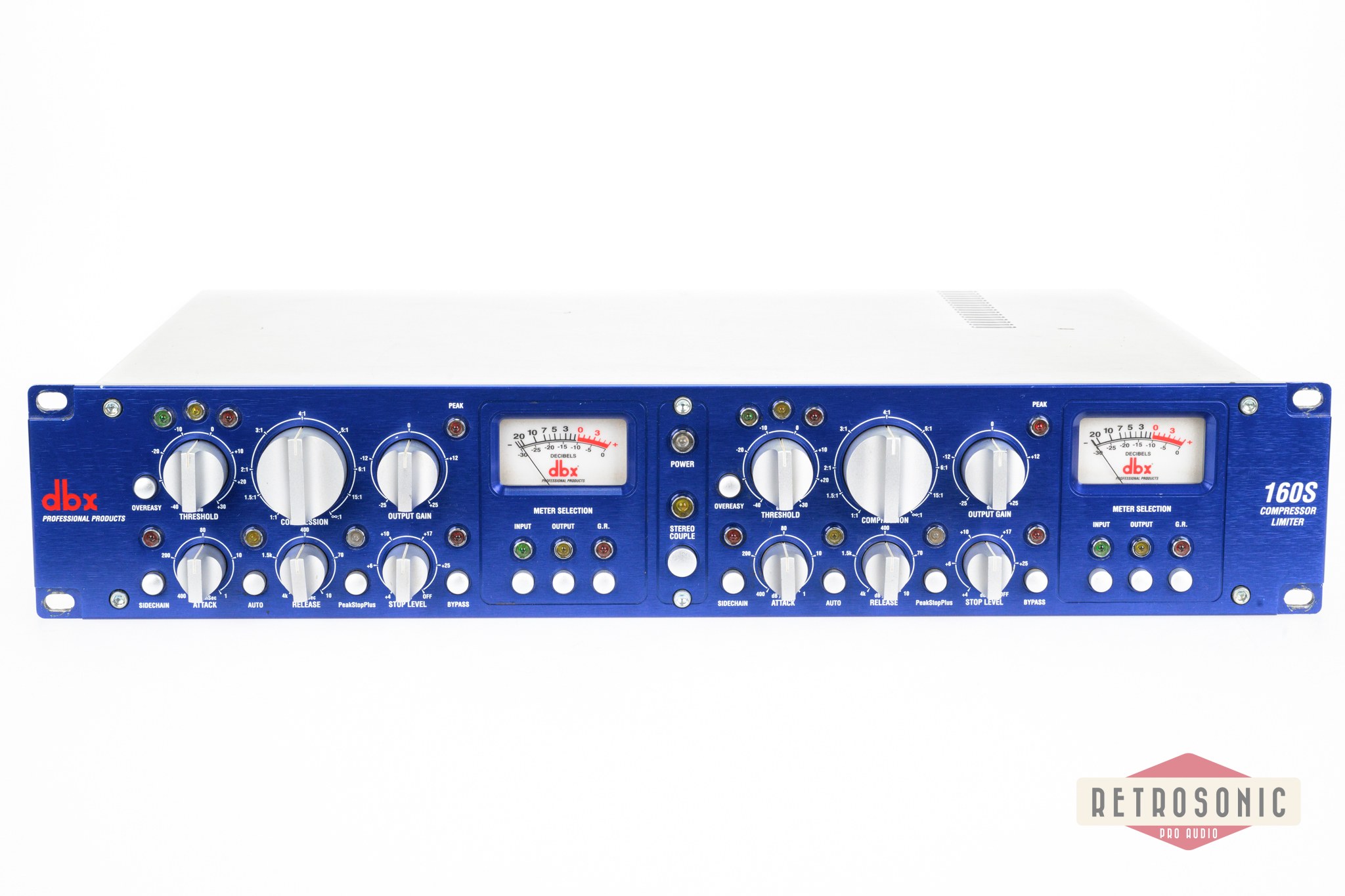 DBX 160S Blue 160S 2-Channel Compressor / Limiter