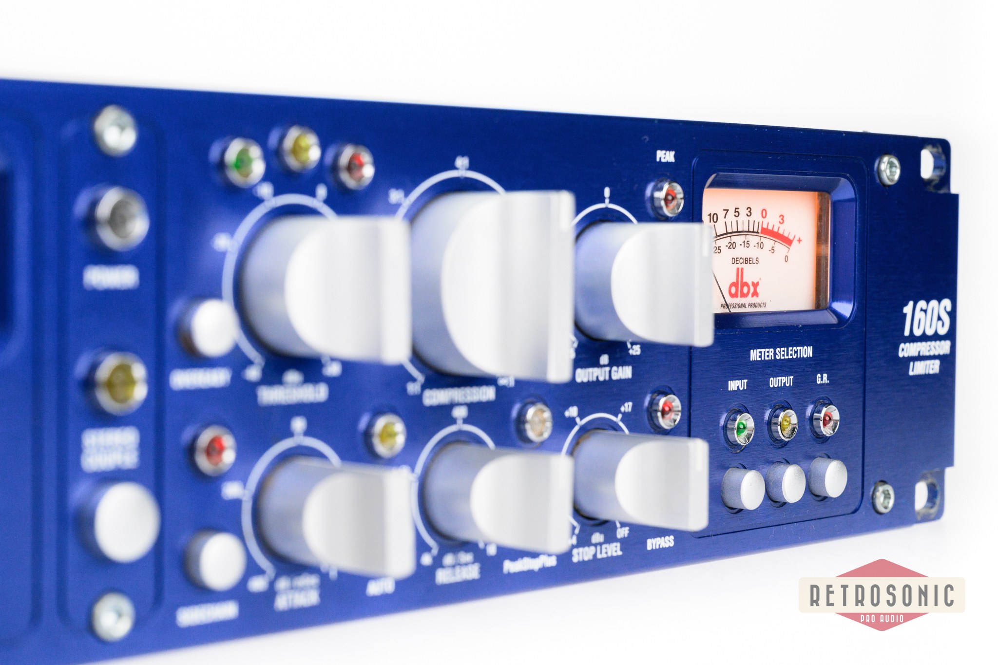 DBX 160S Blue 160S 2-Channel Compressor / Limiter