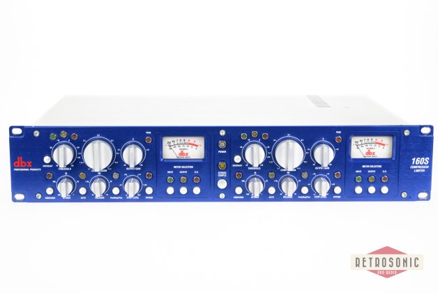 DBX 160S Blue 160S 2-Channel Compressor / Limiter