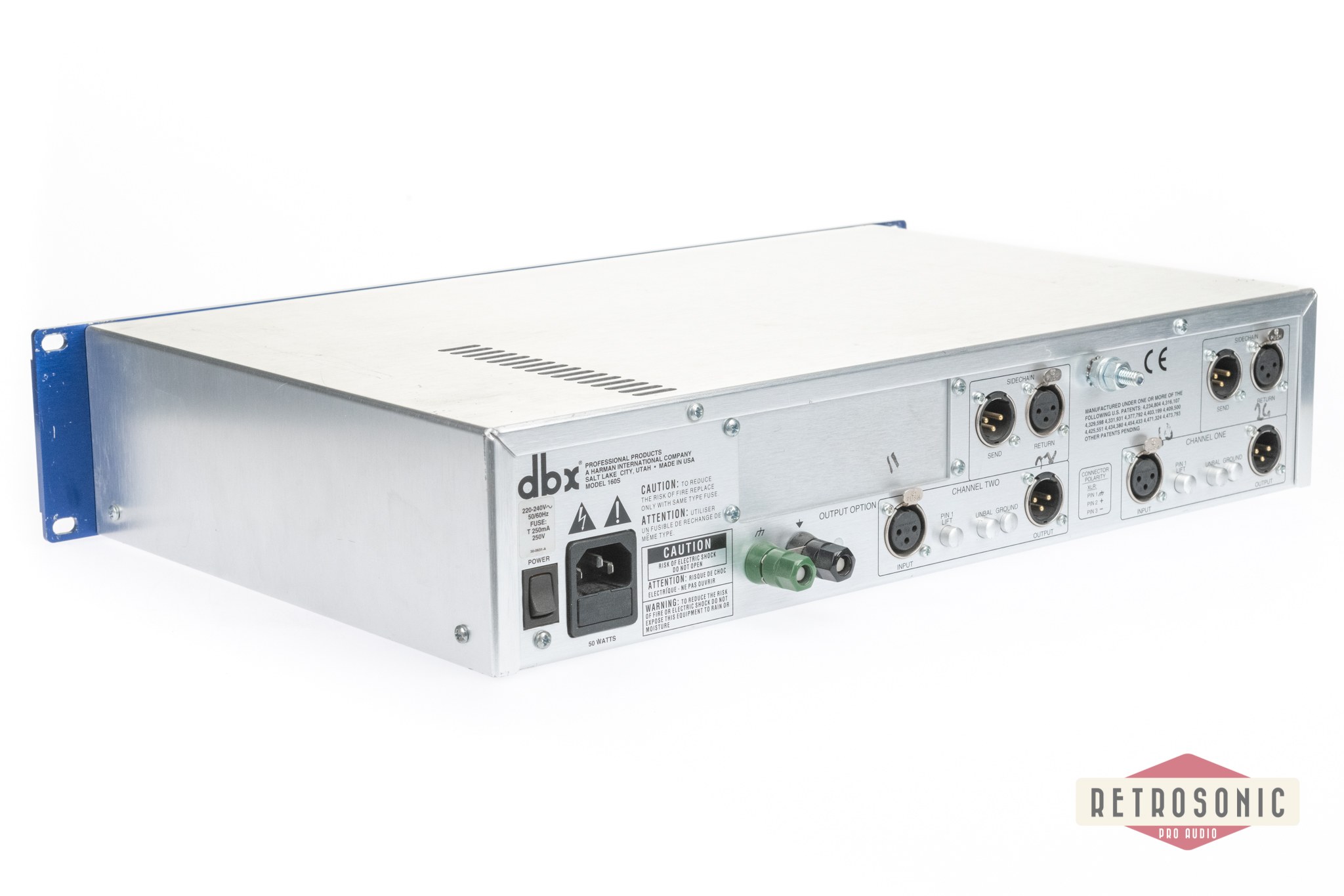 DBX 160SL Dual V8 VCA-Compressor