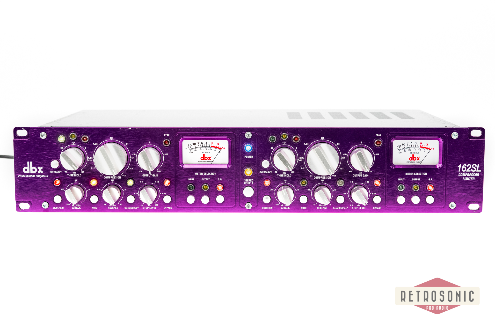 dbx 162SL Purple Series Stereo Compressor/Limiter