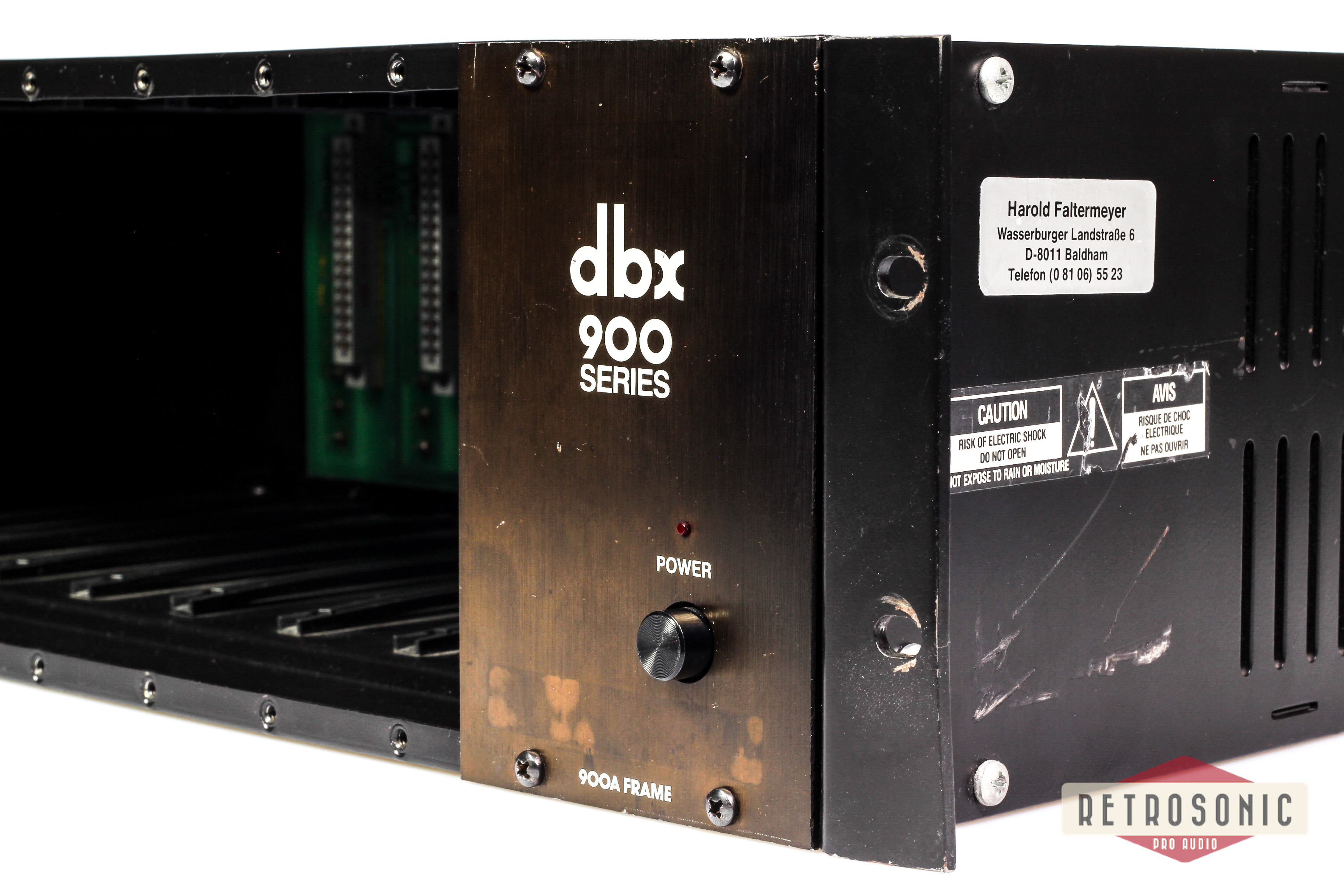 DBX 900 Series 10-slot rack