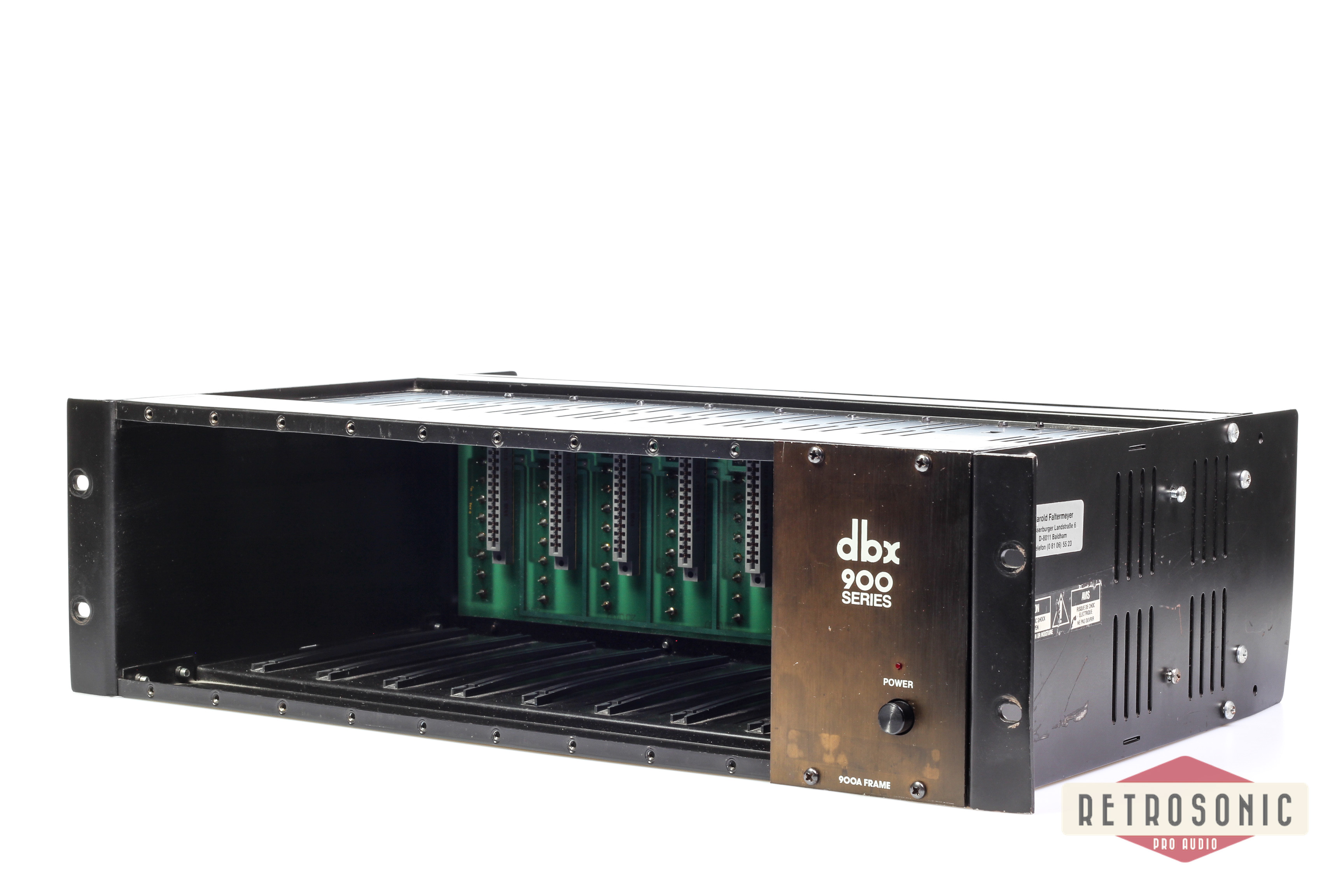 DBX 900 Series 10-slot rack