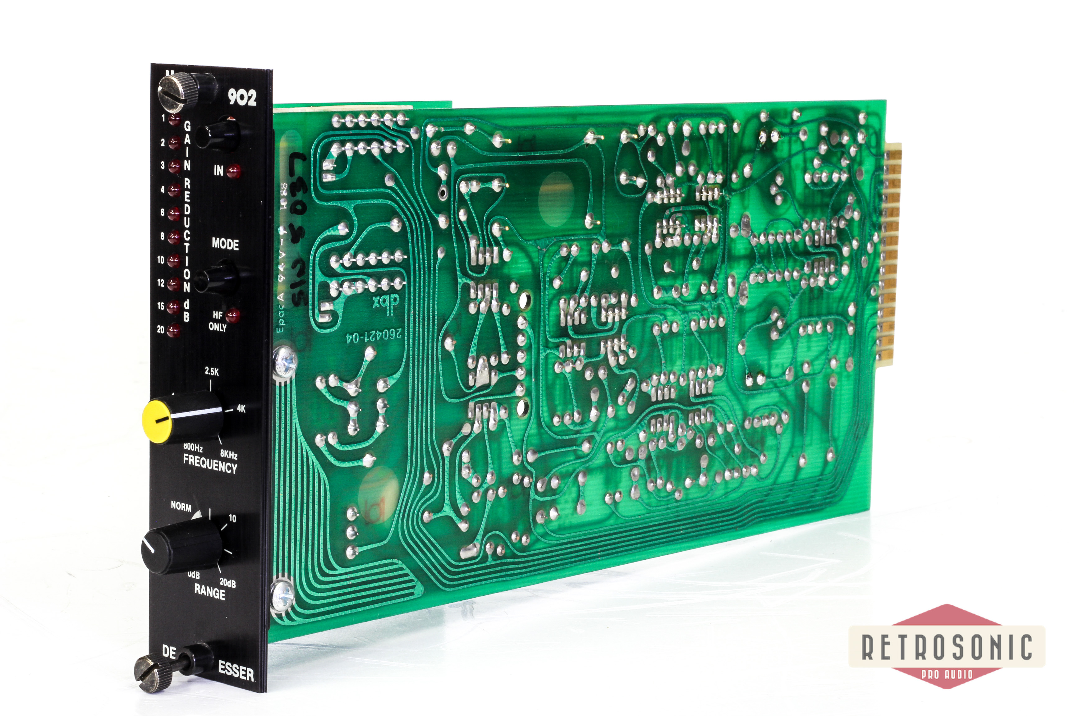 DBX 902 De-Esser module for 900-series rack#1