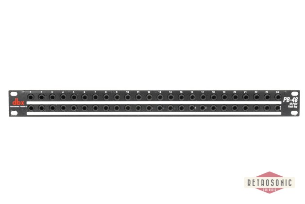 DBX PB48 TRS Patchbay