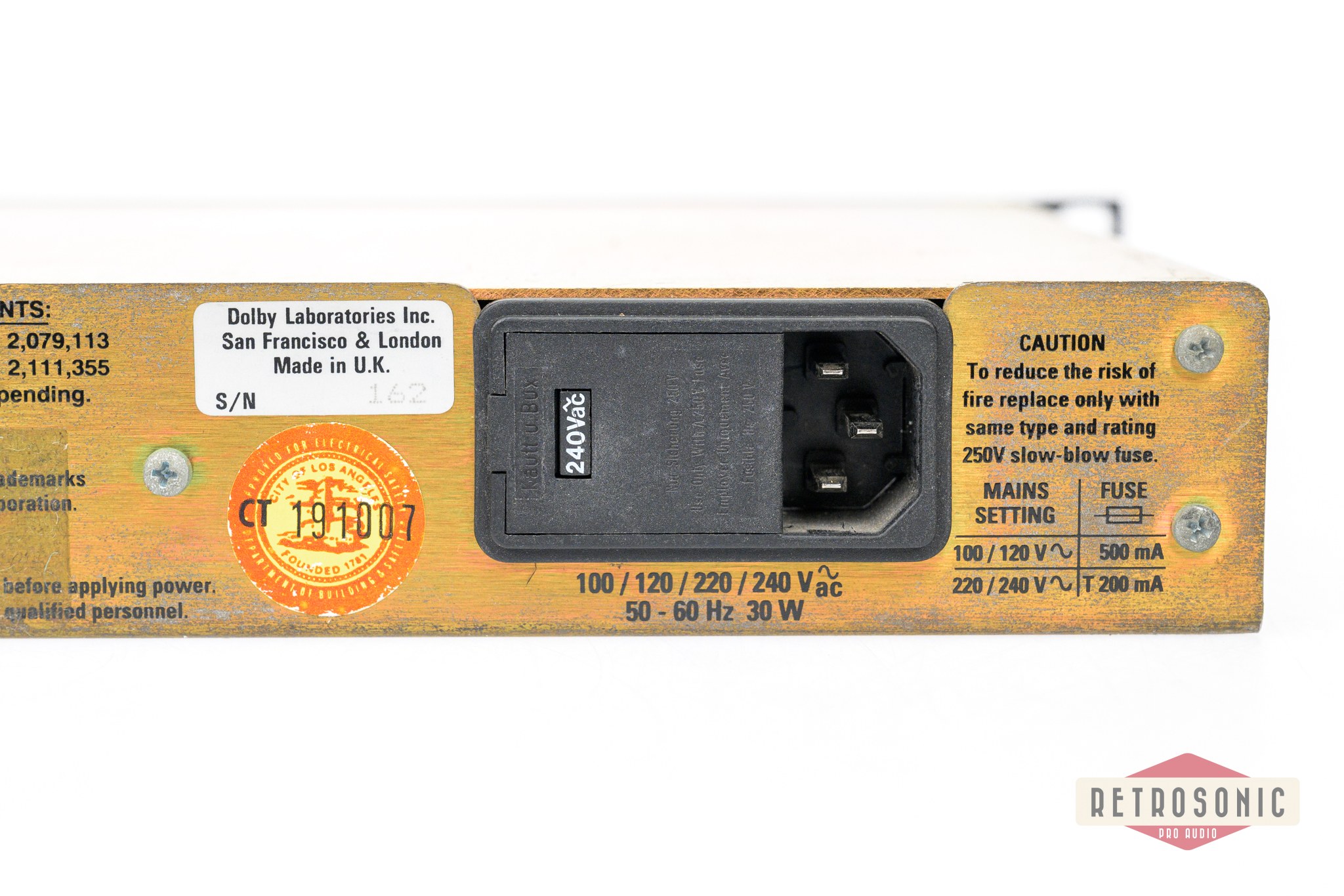 Dolby 740 Spectral Processor #3