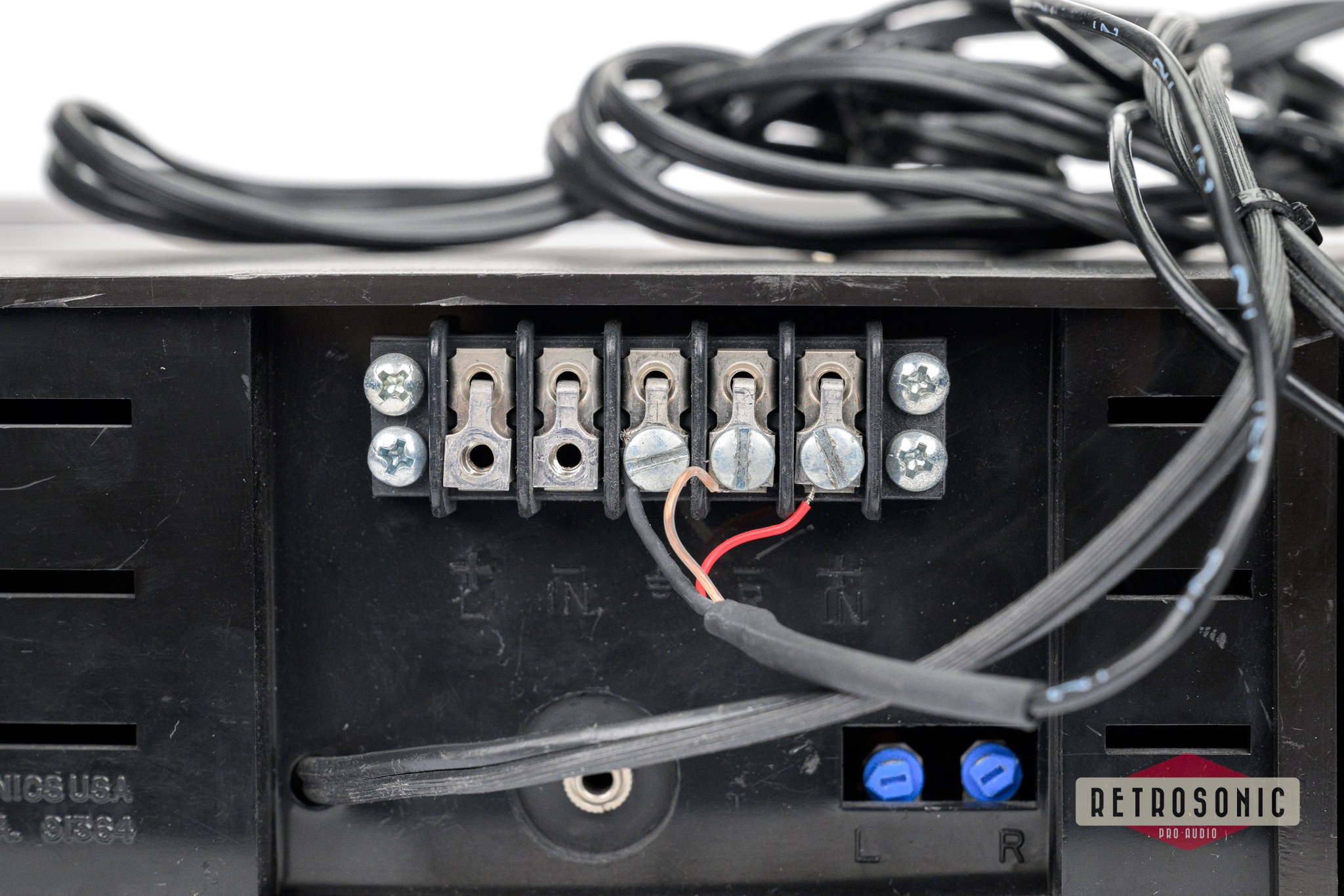 Dorrough Model 40-A - Stereo Audio Level Meter racked