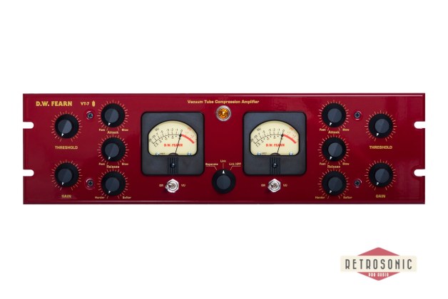 DW Fearn VT-7 Stereo/Dual Mono Tube Mastering / Mix Bus Compressor