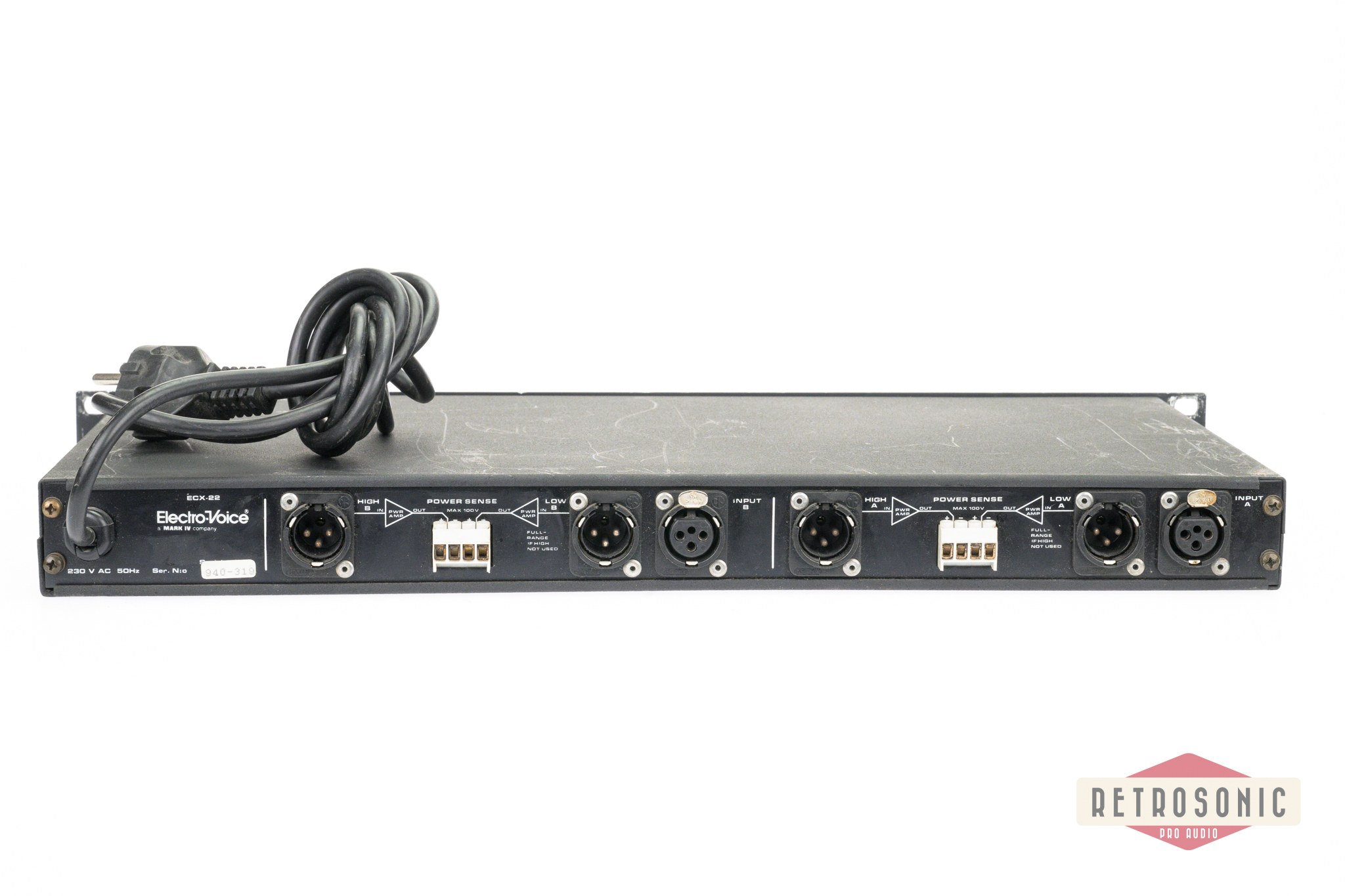 Electro-Voice ECX22 Stereo 2-Way Crossover