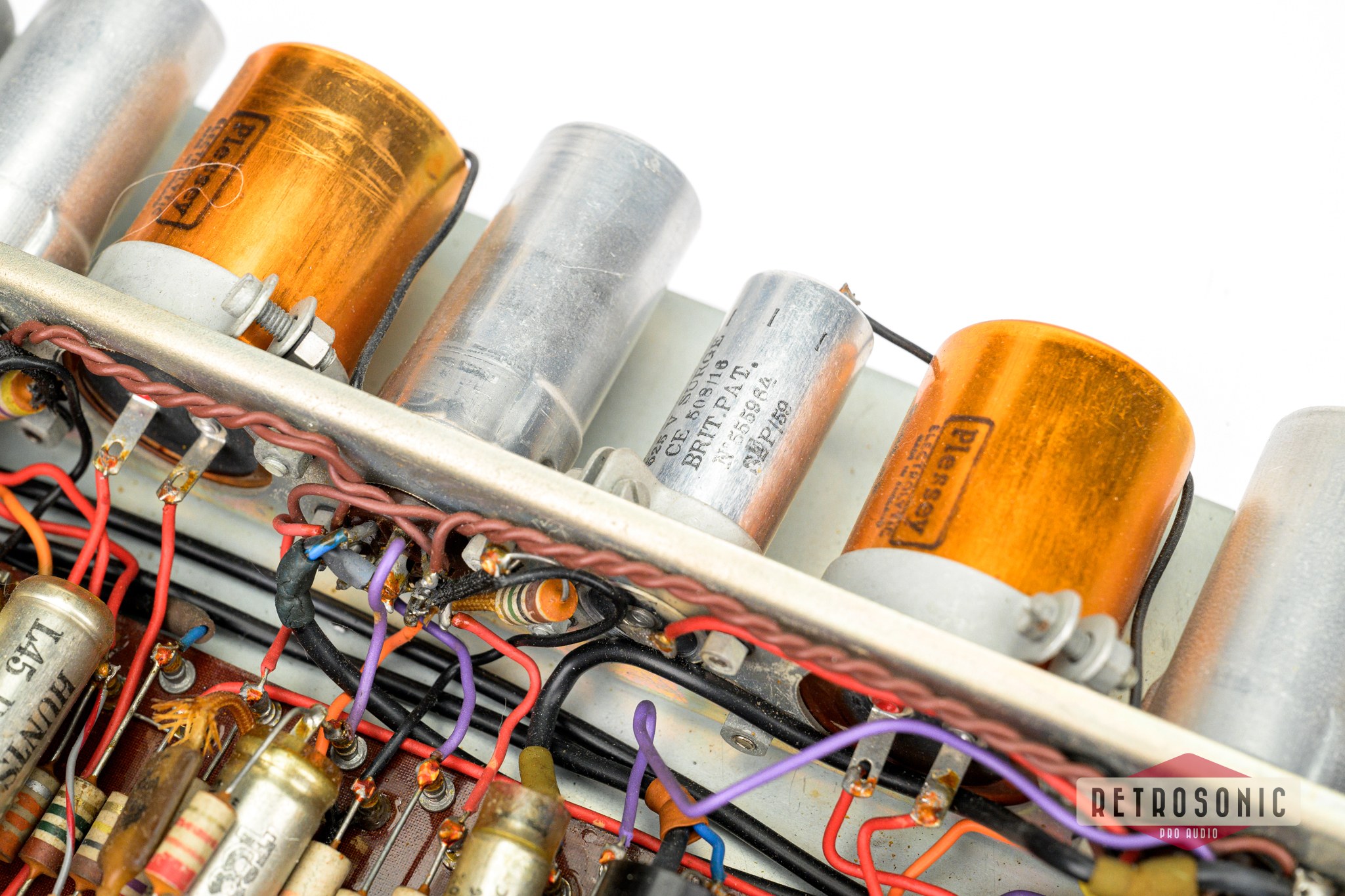 EMI RE301 / TR52 Tube Mic-/Line Preamp pair early 60´s