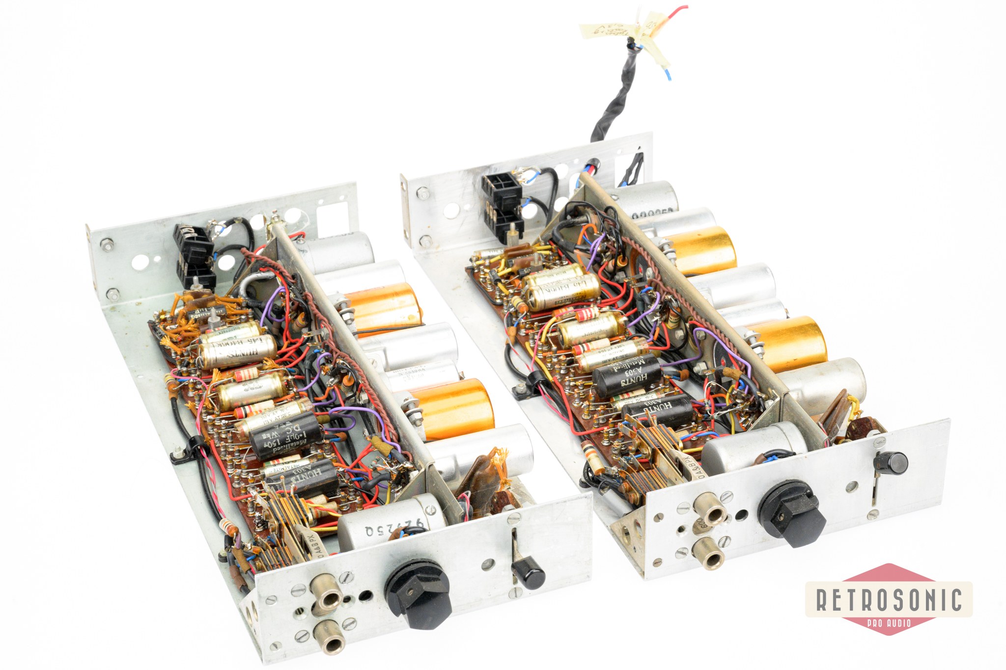 EMI RE301 / TR52 Tube Mic-/Line Preamp pair early 60´s