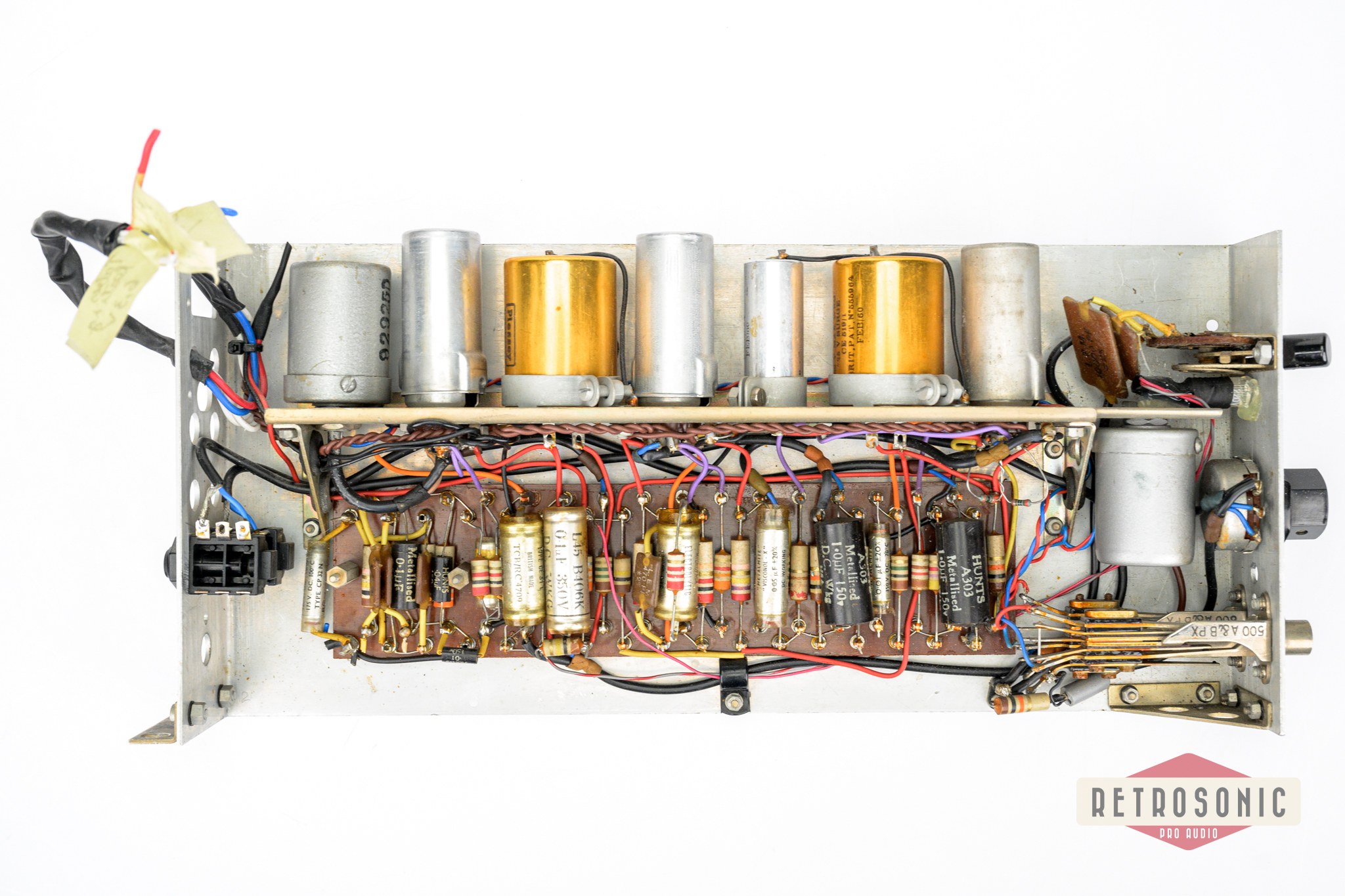 EMI RE301 / TR52 Tube Mic-/Line Preamp pair early 60´s