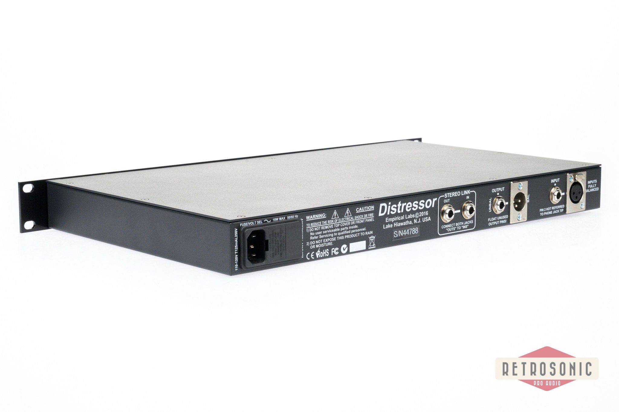 Empirical Labs Distressor. British Mod- & Image Link-options