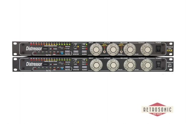 retrosonic - Empirical Labs Distressor Distressor Stereo Pair. British Mod- & Image Link-options