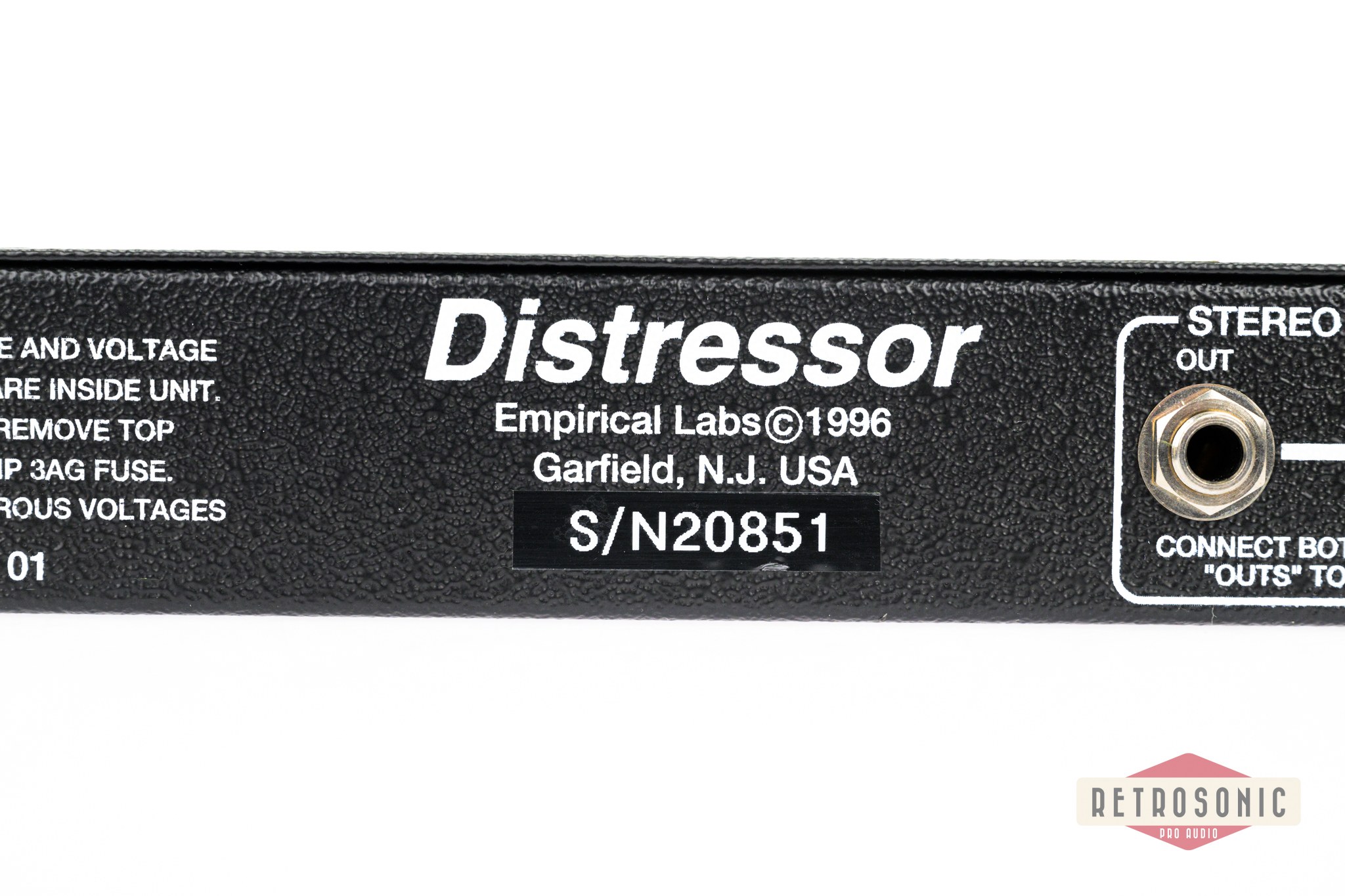 Empirical Labs Distressor EL8-X with British Mode #2